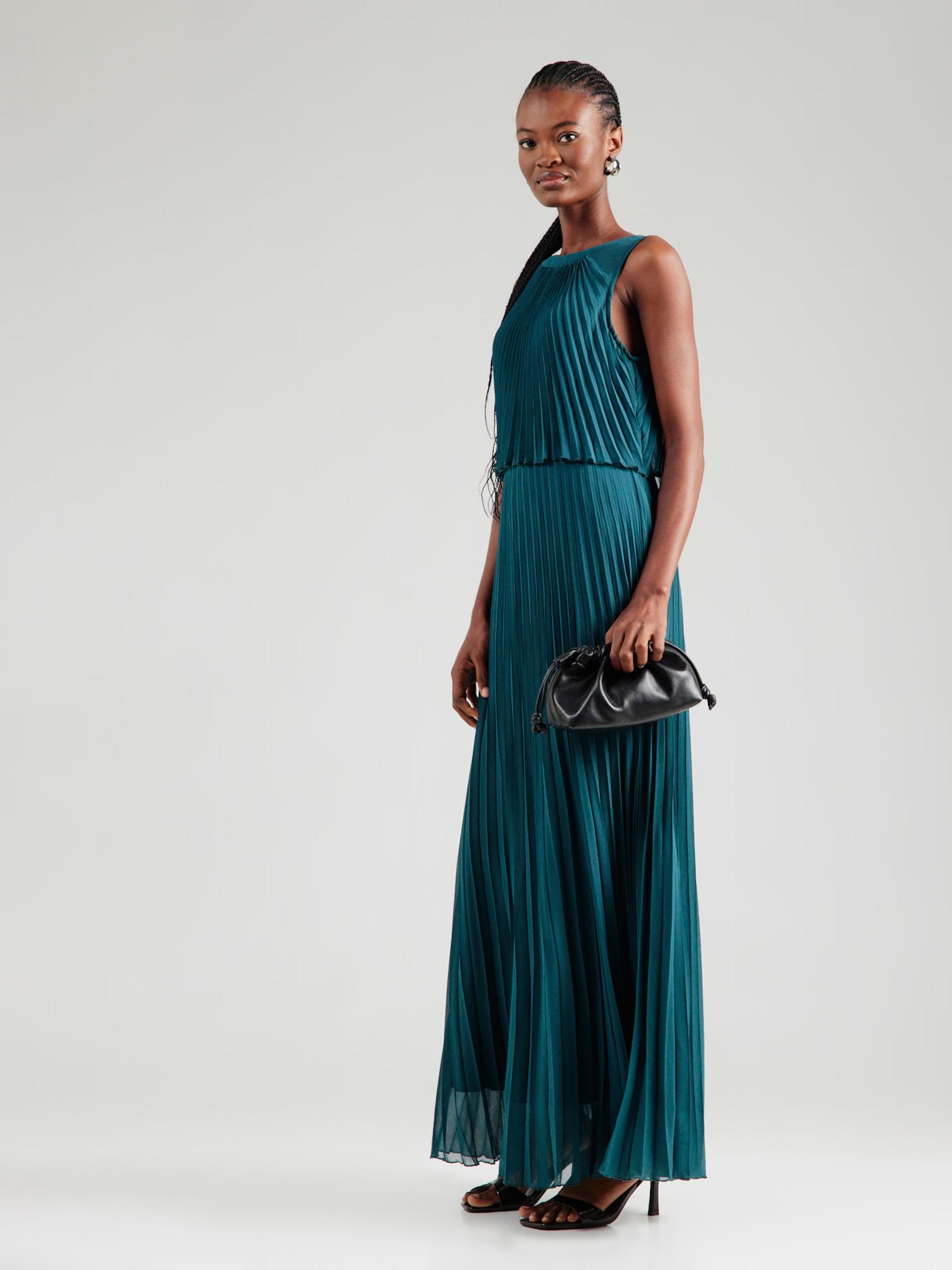 APART Večerna obleka temno zelena