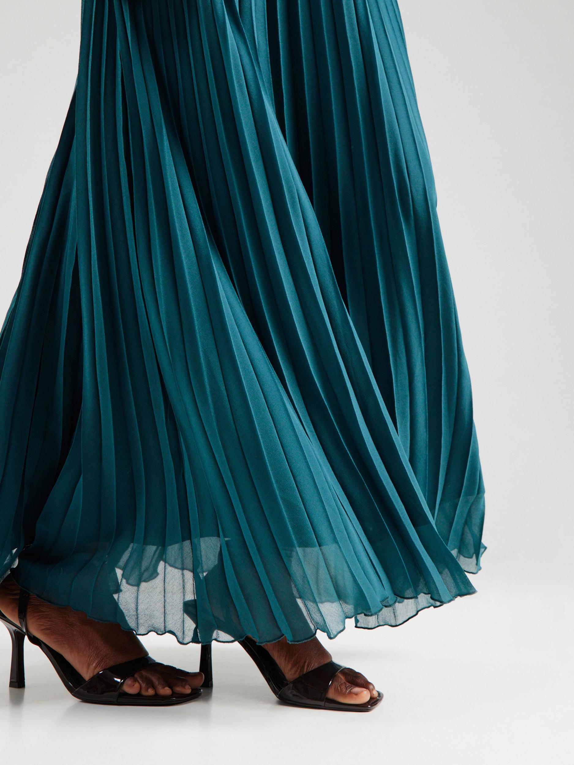 APART Večerna obleka temno zelena