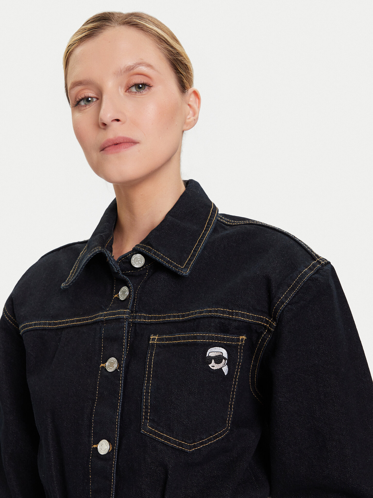 Jeans obleka KARL LAGERFELD