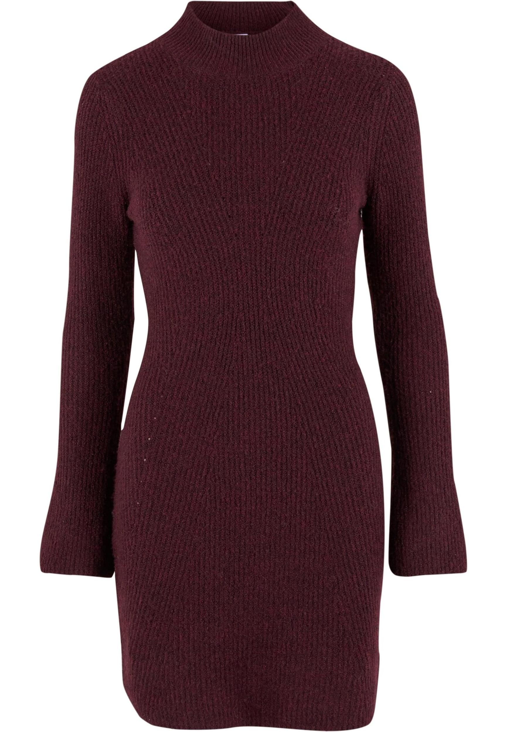 Noisy may Pletena obleka 'NMNola' vinsko rdeča