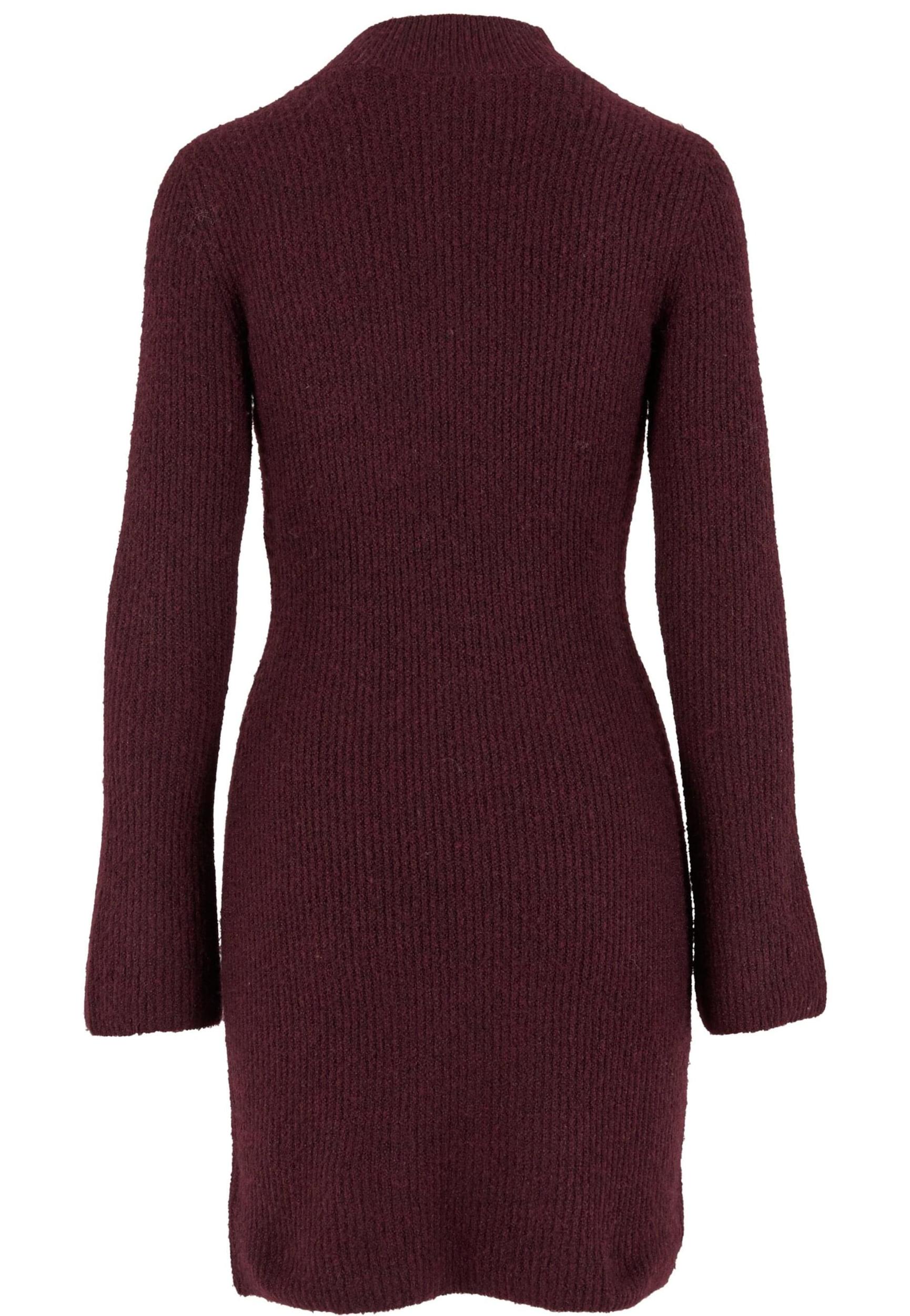 Noisy may Pletena obleka 'NMNola' vinsko rdeča