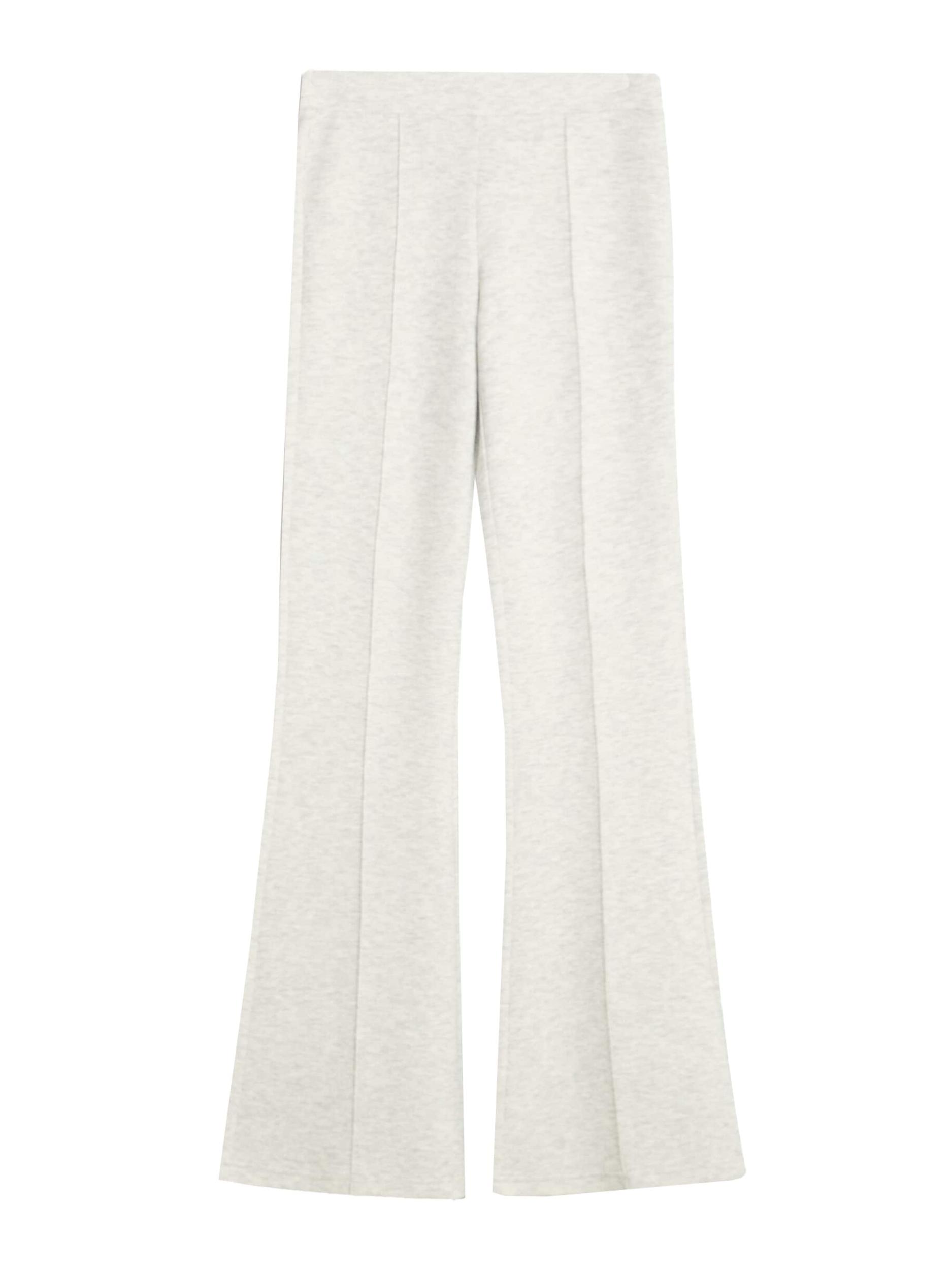 Bershka Hlače svetlo siva