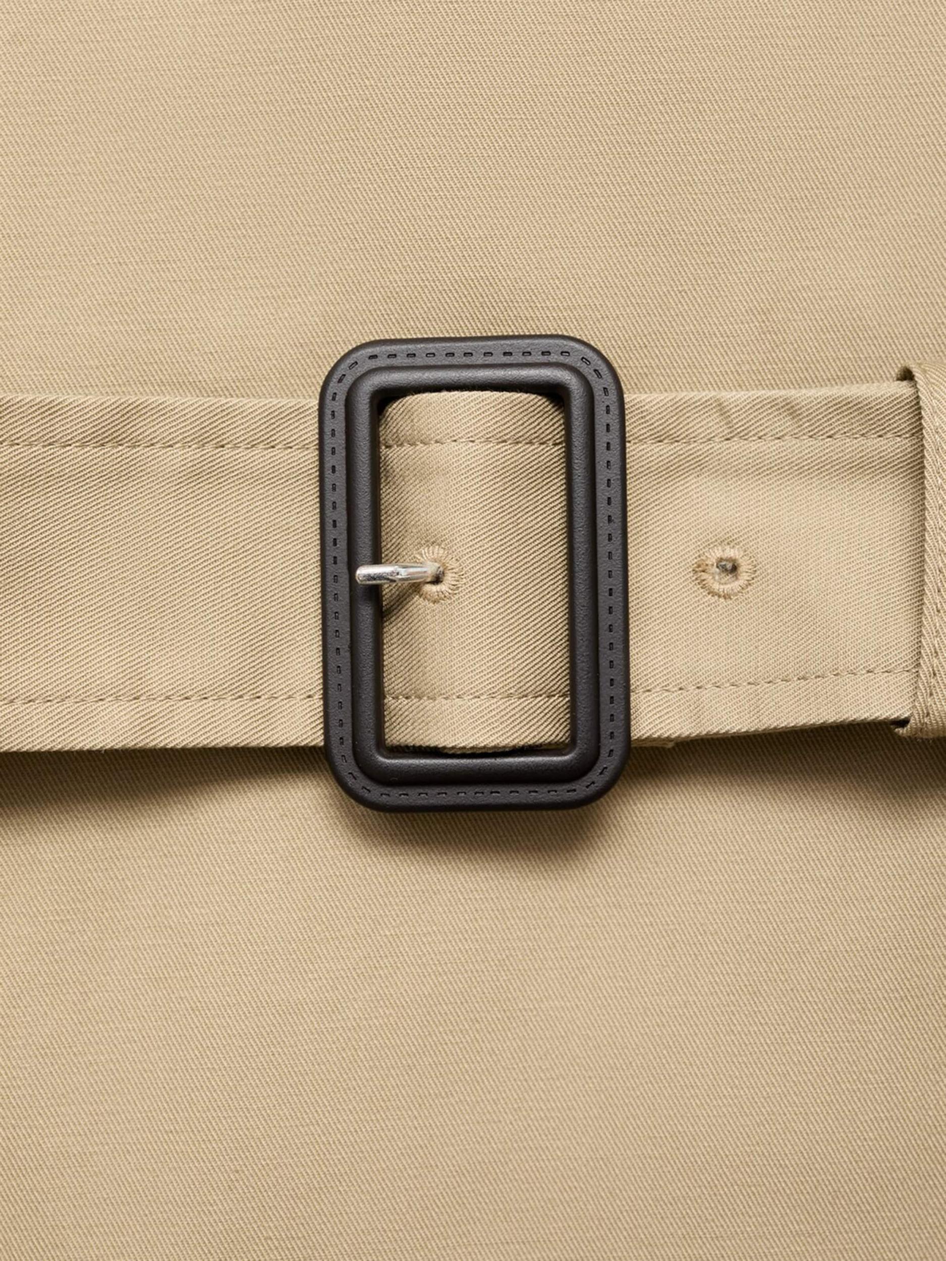 MANGO Prehoden plašč 'POLANA' pesek