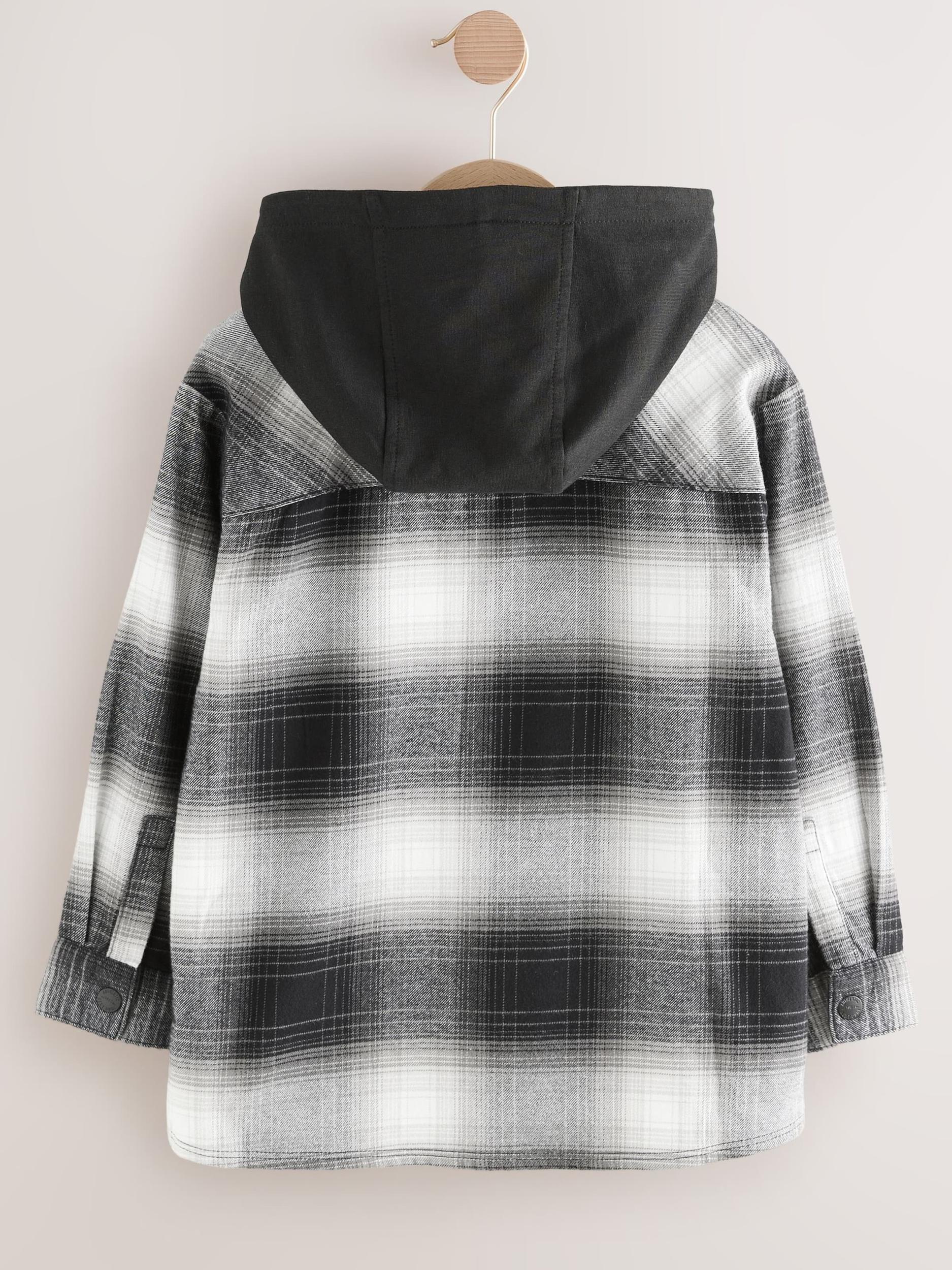 Next Srajca svetlo siva / črna / bela