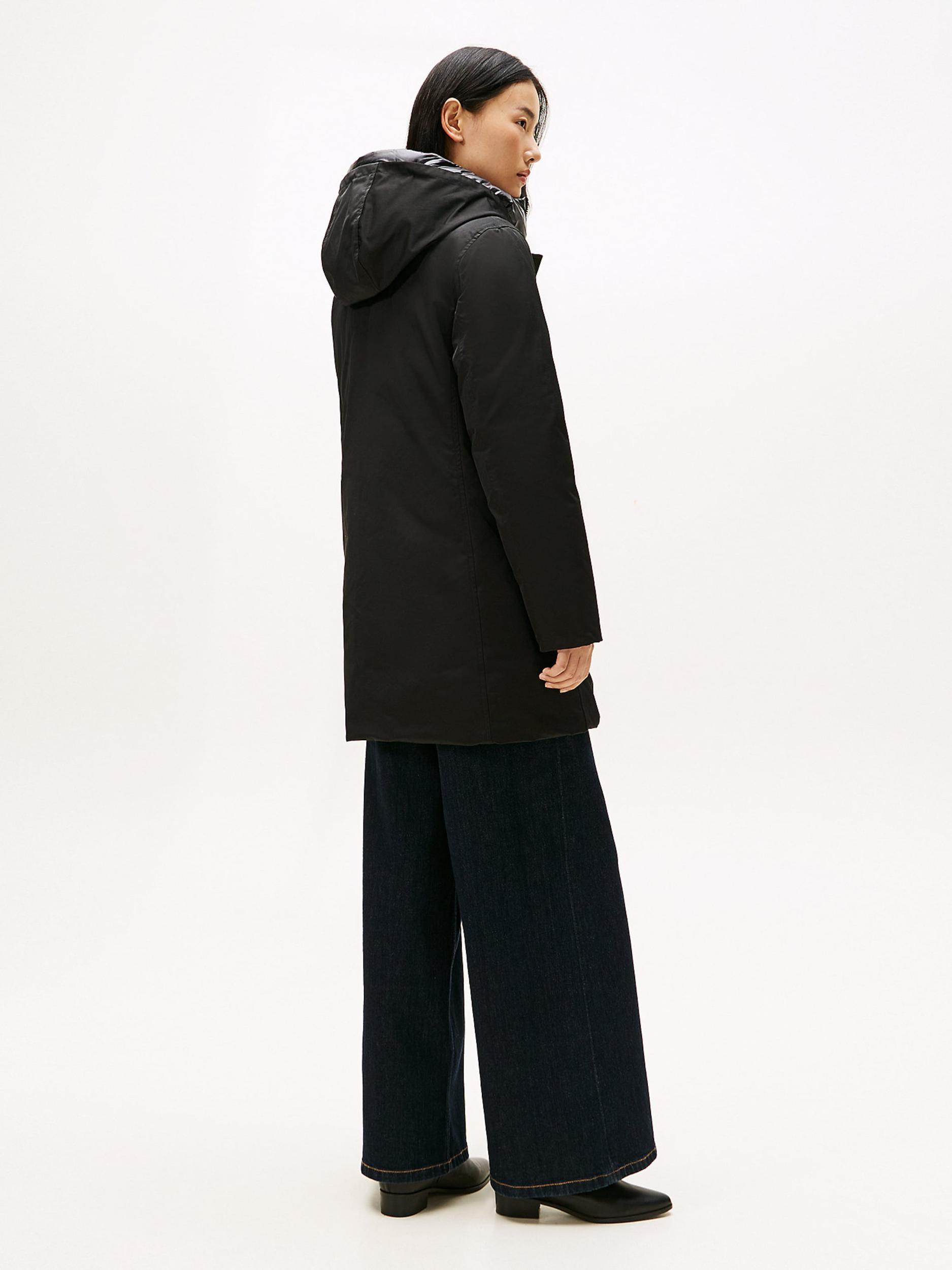 TOMMY HILFIGER Zimska jakna črna