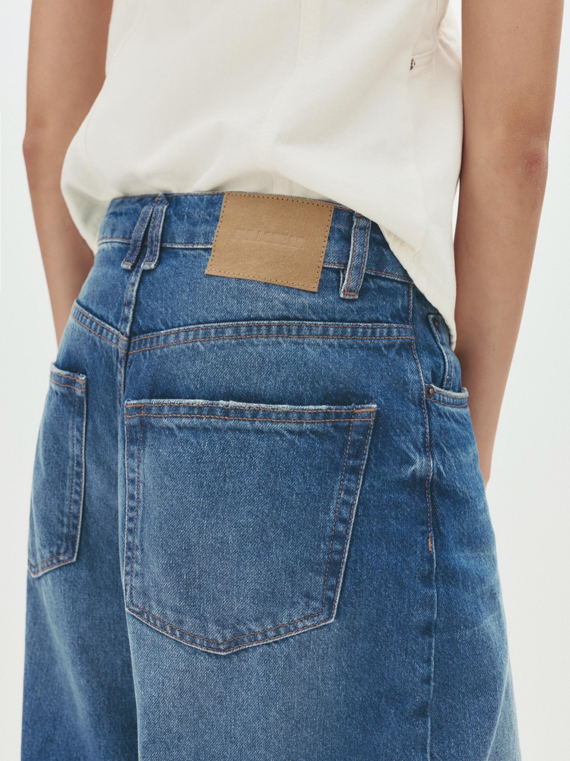 Pull&Bear Kavbojke modra