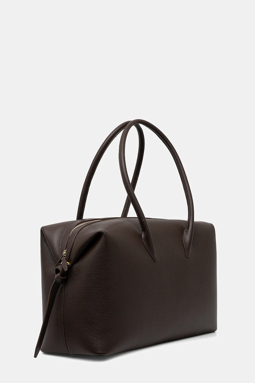 Usnjena torba Yuzefi BRIOCHE WEEKENDER 53 x 31 x 20 cm