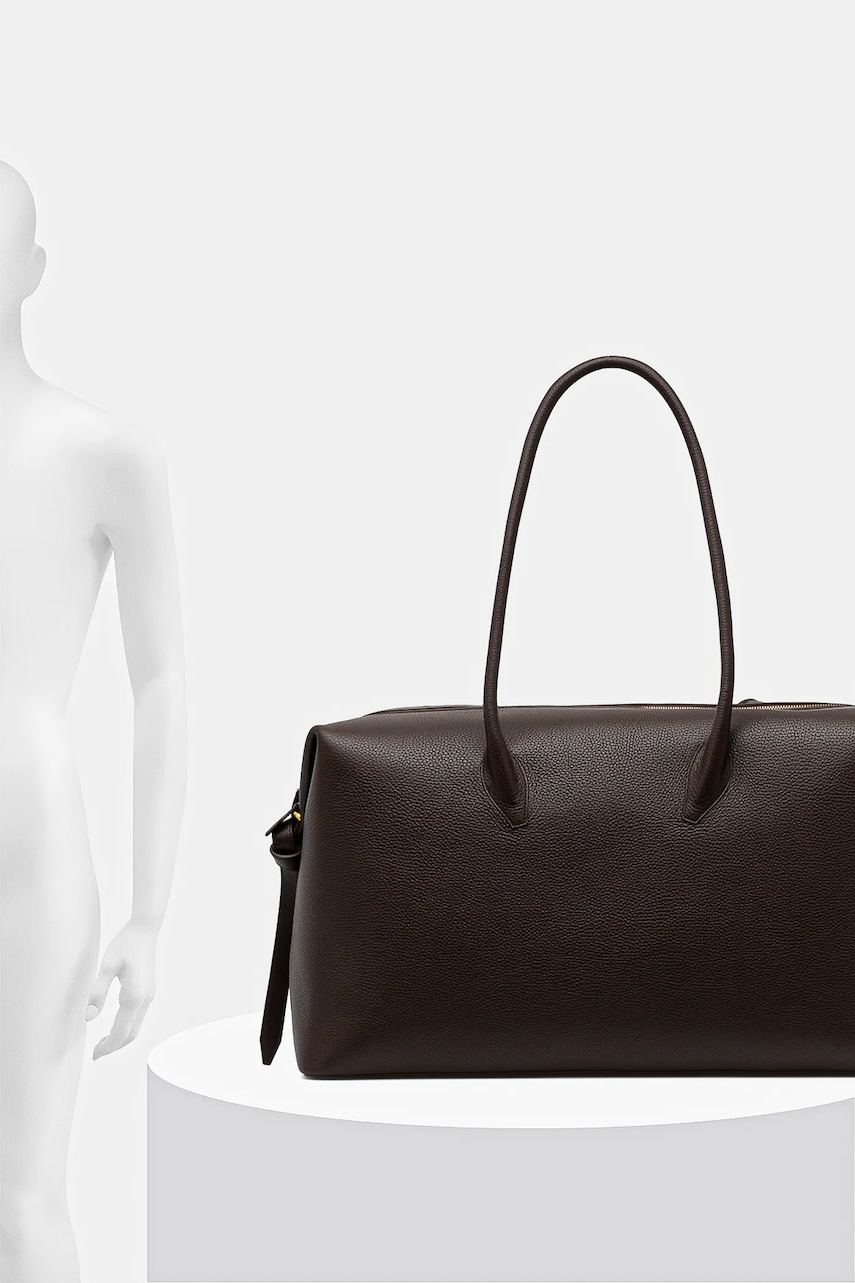 Usnjena torba Yuzefi BRIOCHE WEEKENDER 53 x 31 x 20 cm
