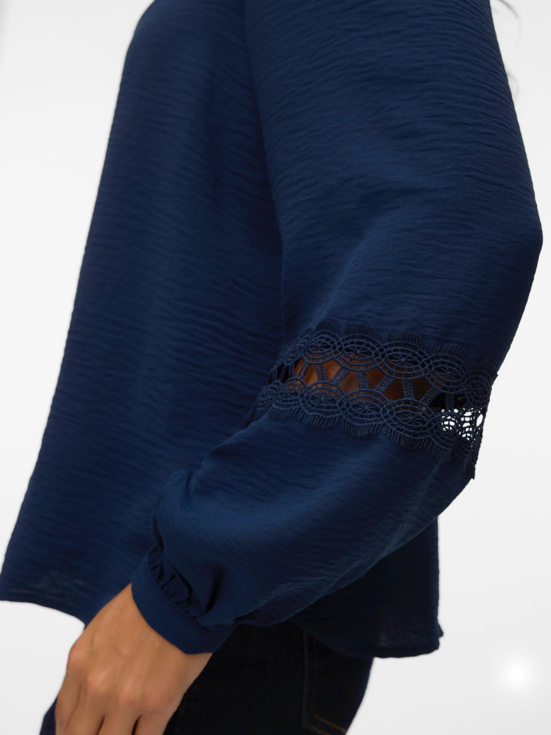 VERO MODA Bluza 'VMALVA' mornarska