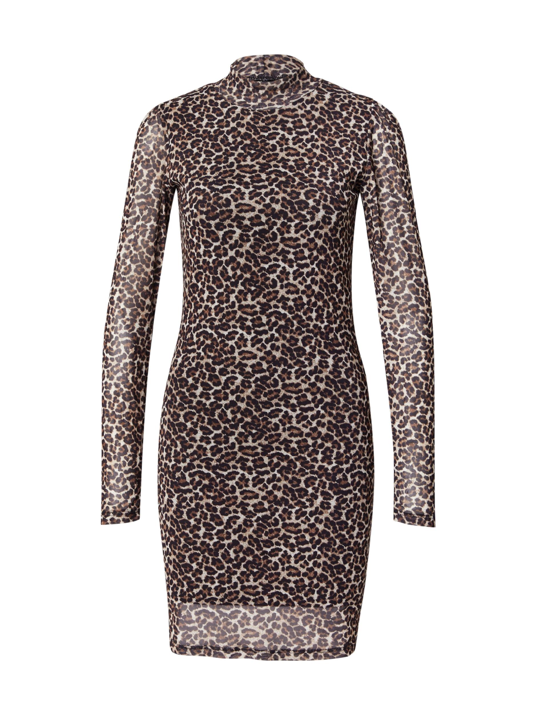 ONLY Obleka 'ONLERICA' rjava / greige / črna