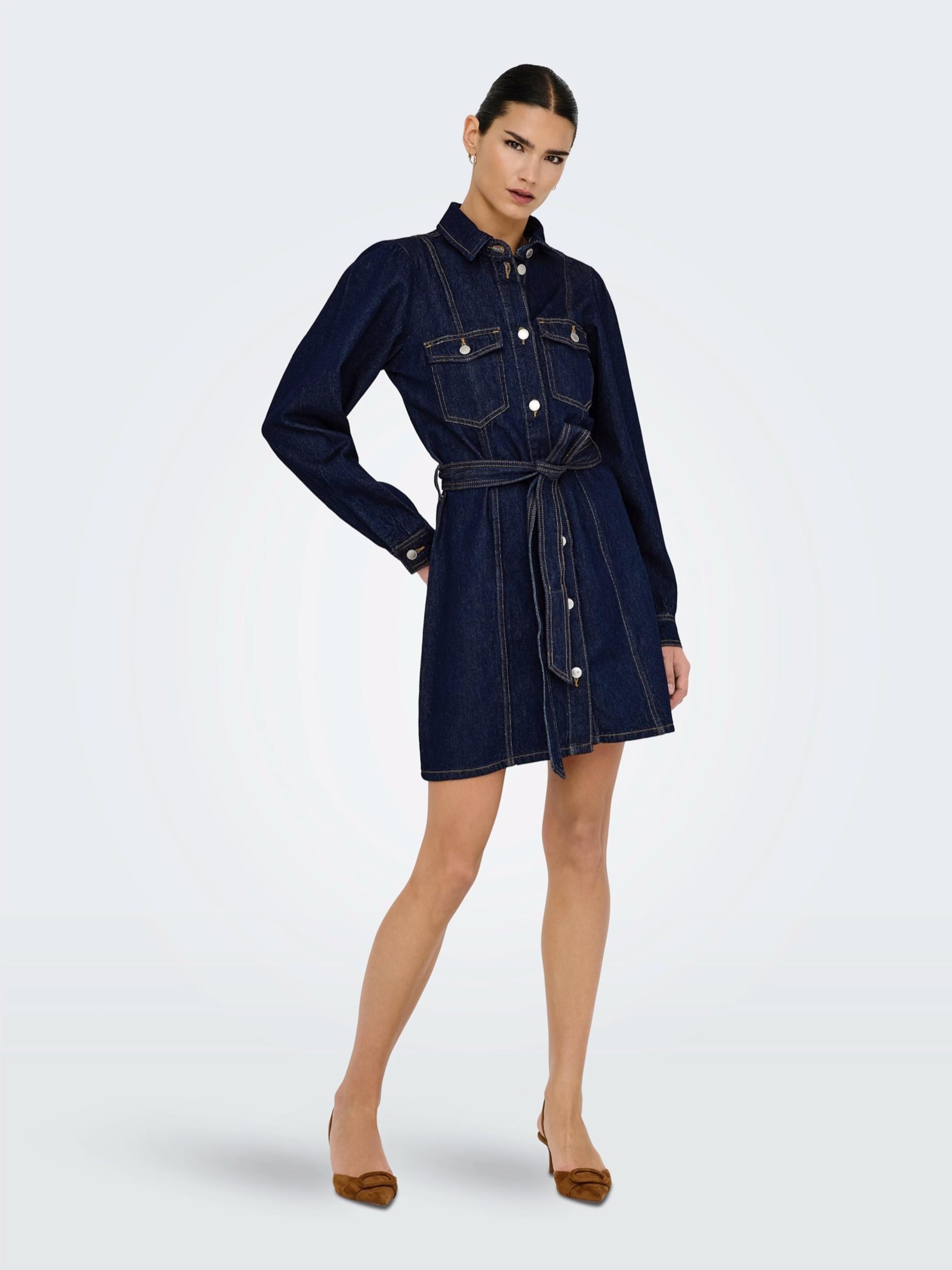 ONLY Dolga srajca 'ONLKetty' temno modra