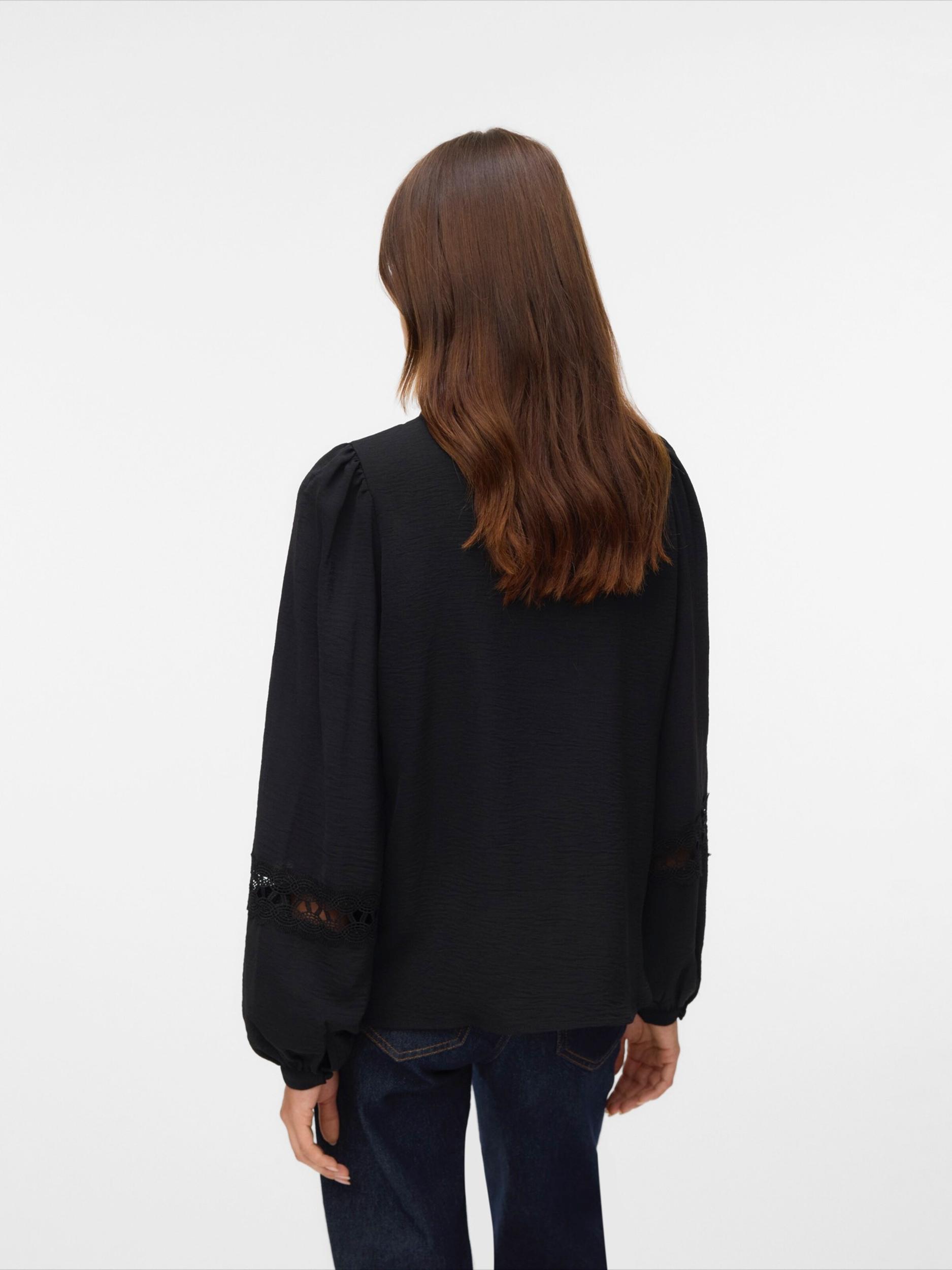 VERO MODA Bluza 'VMALVA' črna