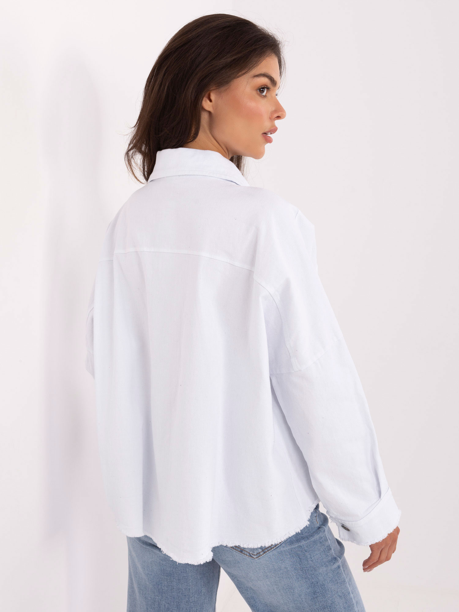 RUE PARIS Shirt-IT-KS-FL5779.87-white