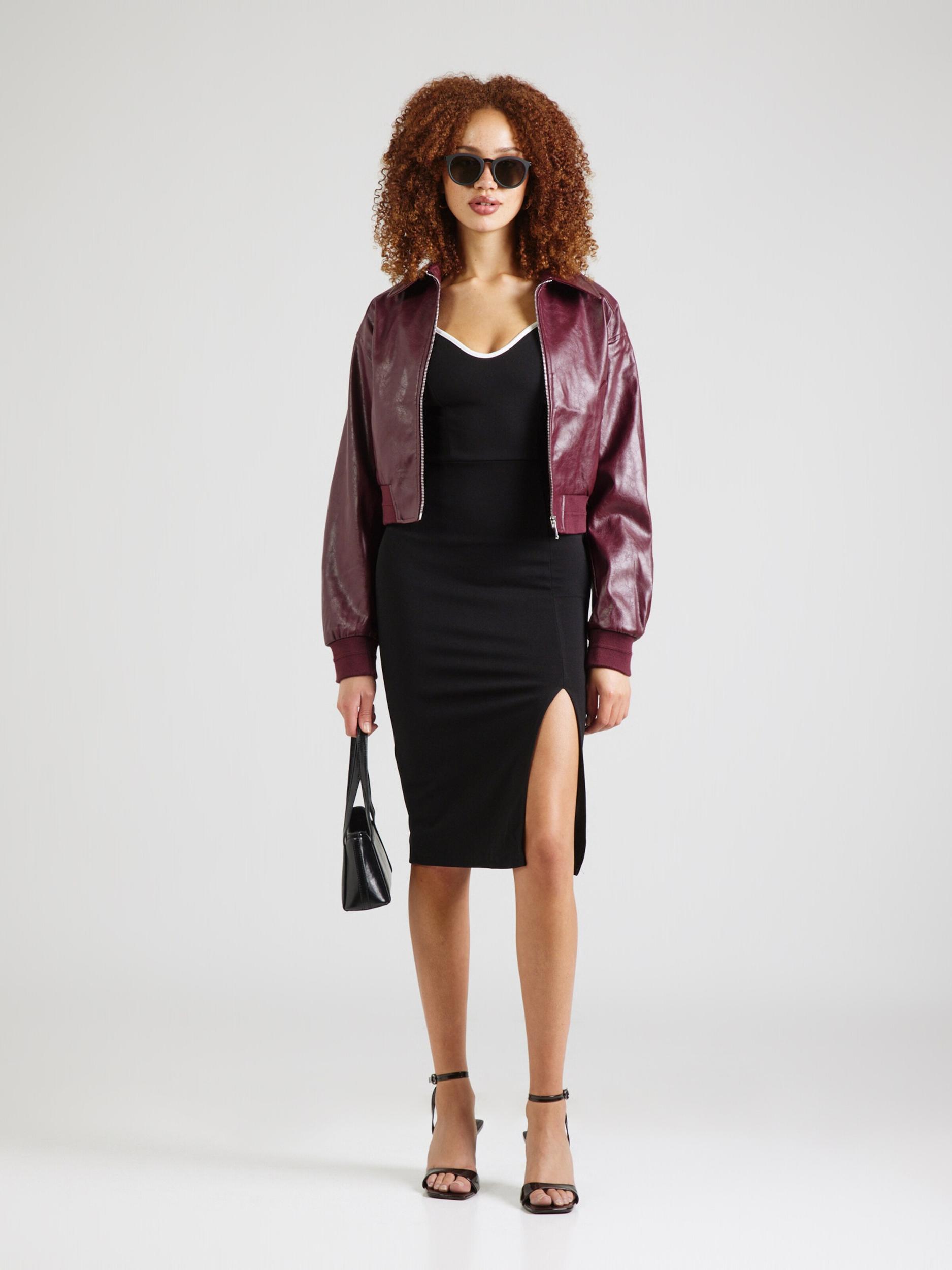 WAL G. Obleka črna / bela