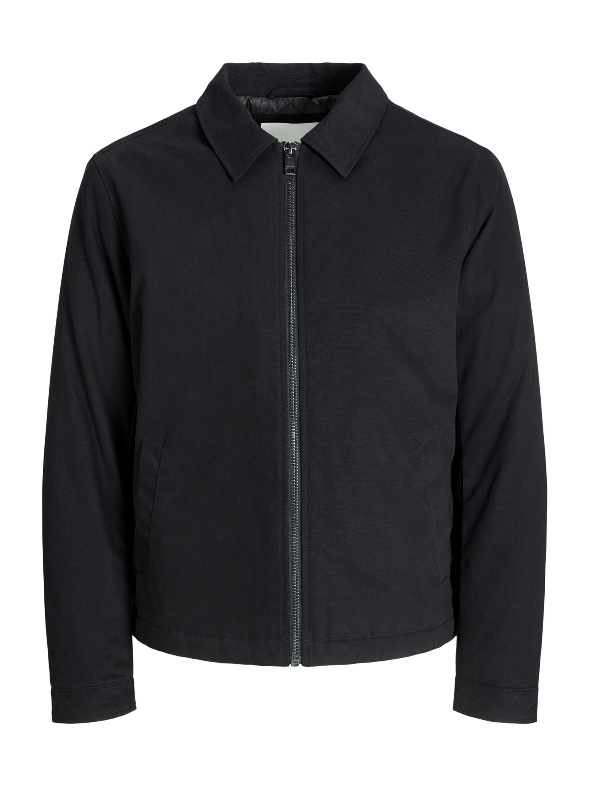 JACK & JONES Prehodna jakna 'JJEDOVER' črna