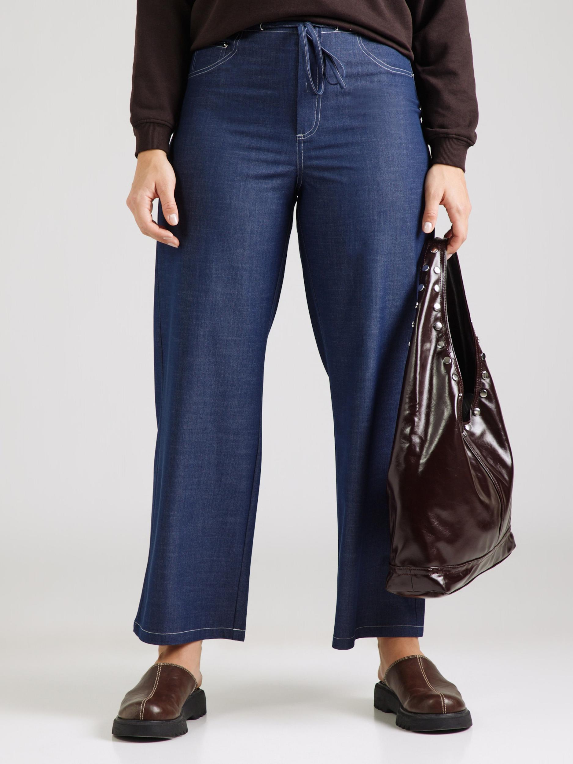 ONLY Carmakoma Kavbojke 'CARJINA' temno modra