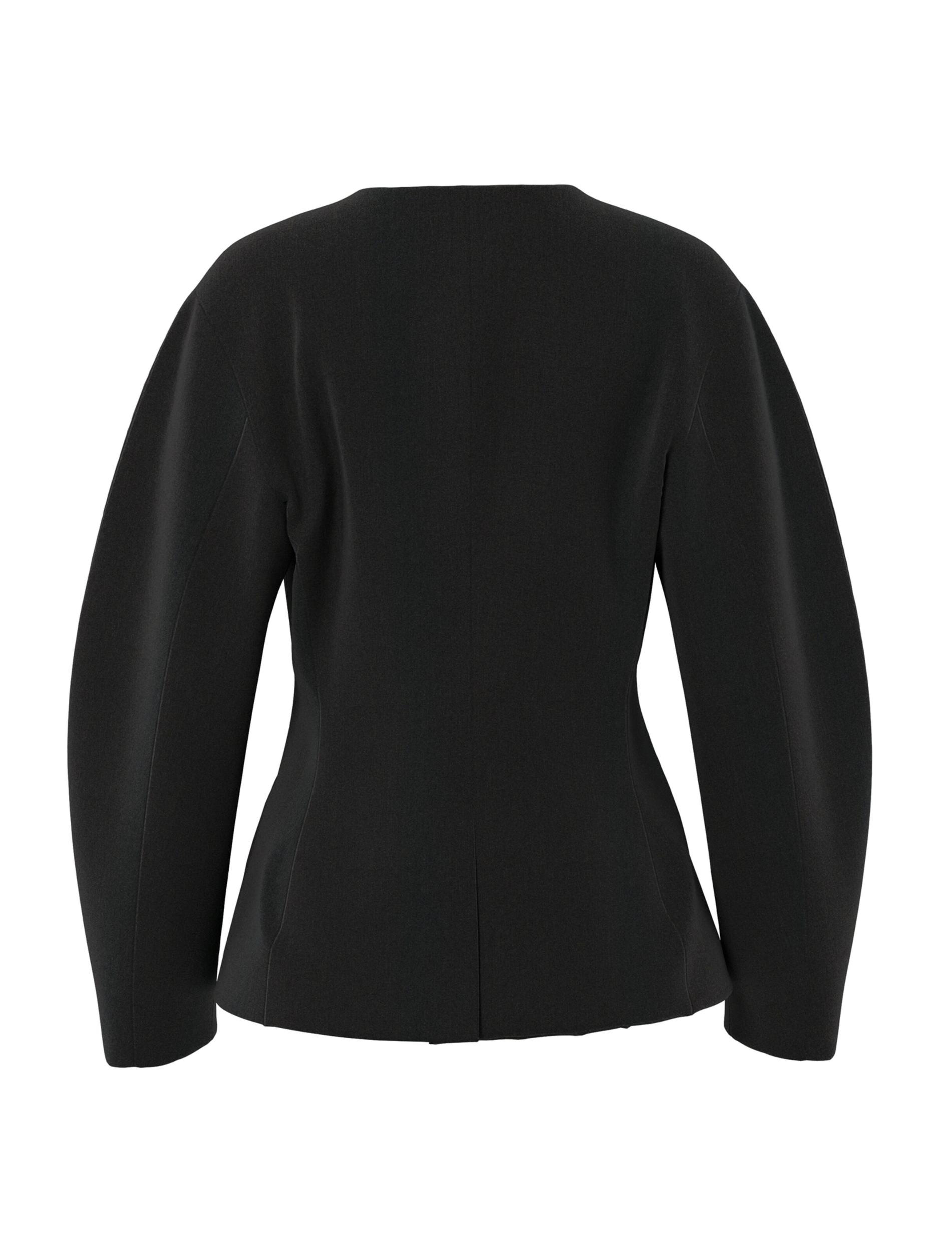 PIECES Blazer 'PCKAMIL' črna