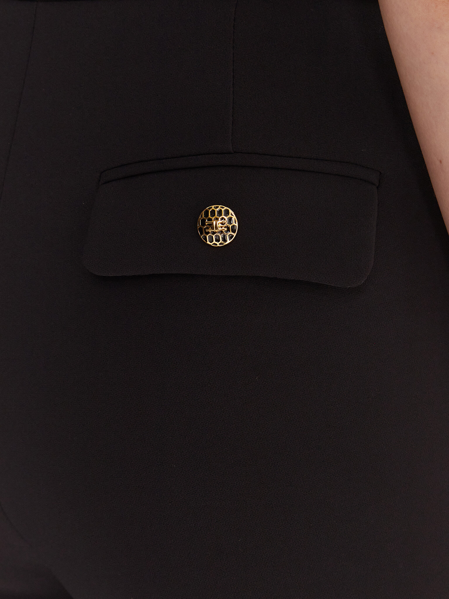 Hlače iz tkanine Elisabetta Franchi