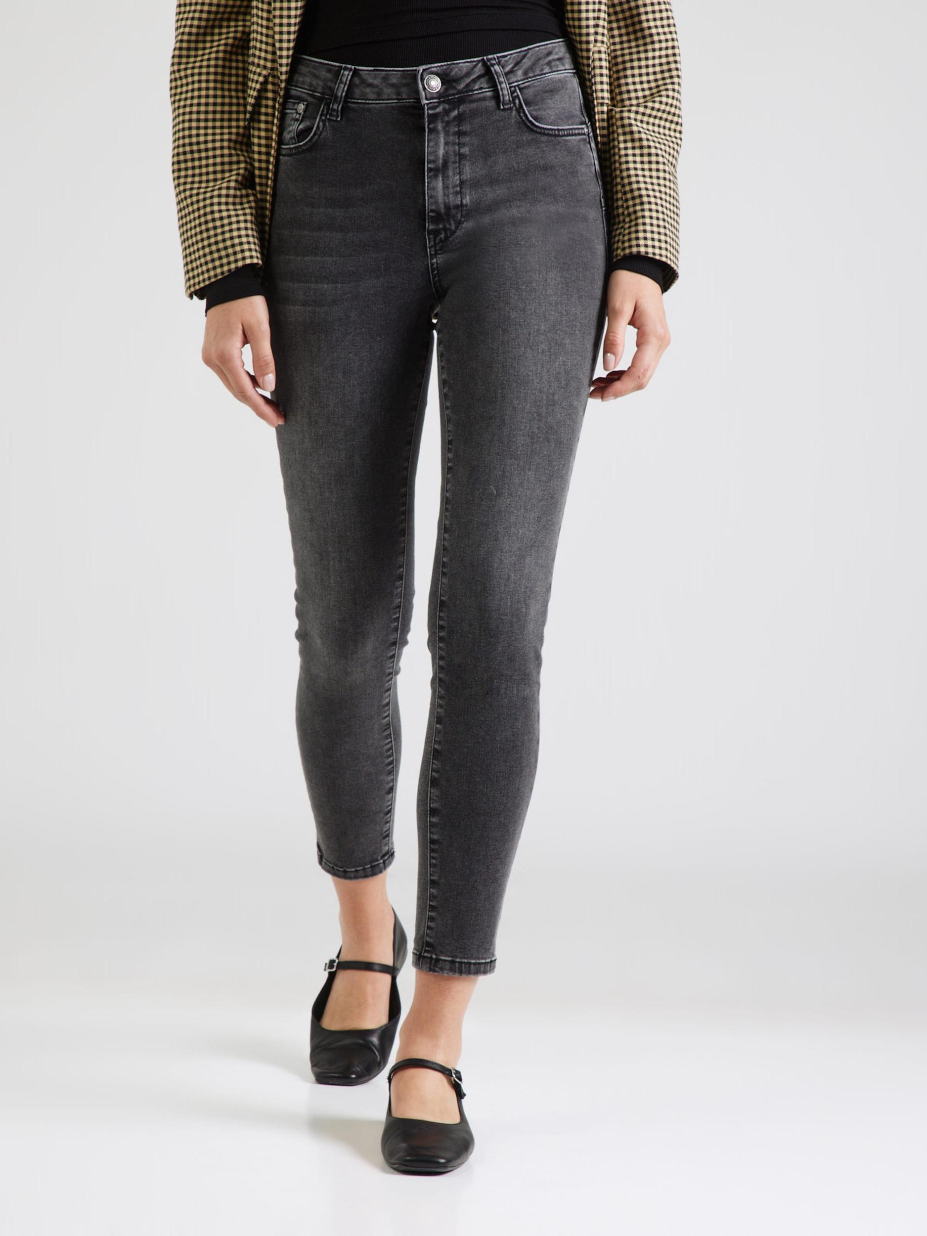 MORE & MORE Kavbojke črn denim