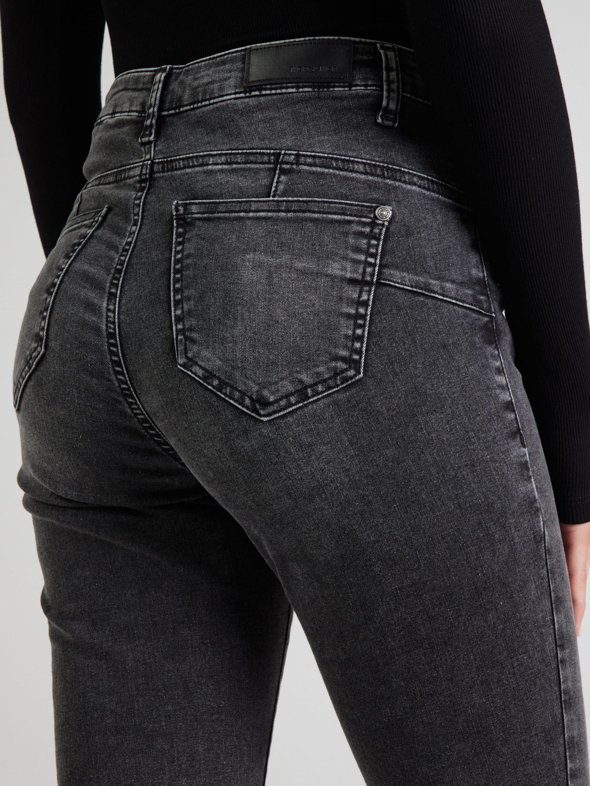 MORE & MORE Kavbojke črn denim