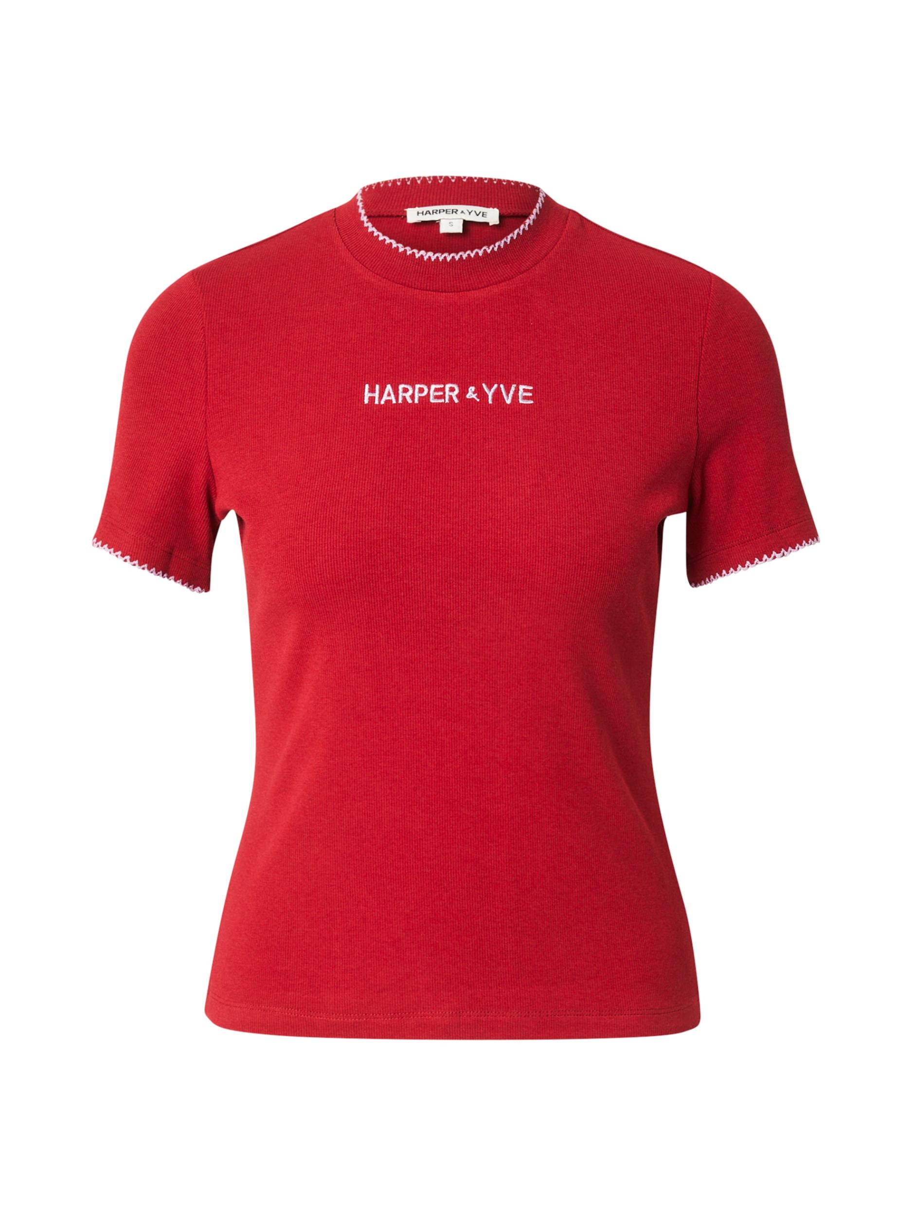 Harper & Yve Majica rdeča / bela