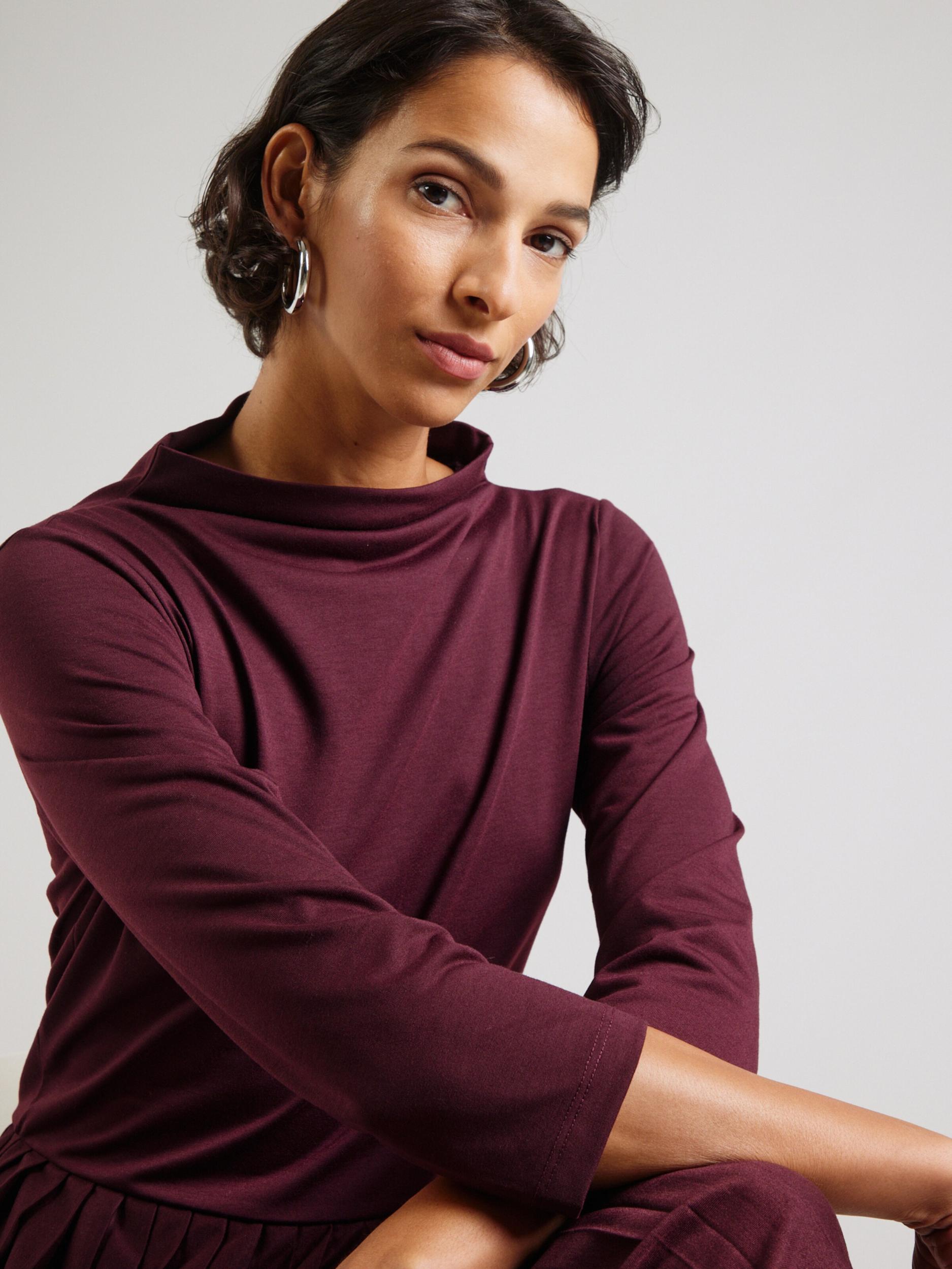 MORE & MORE Obleka vinsko rdeča