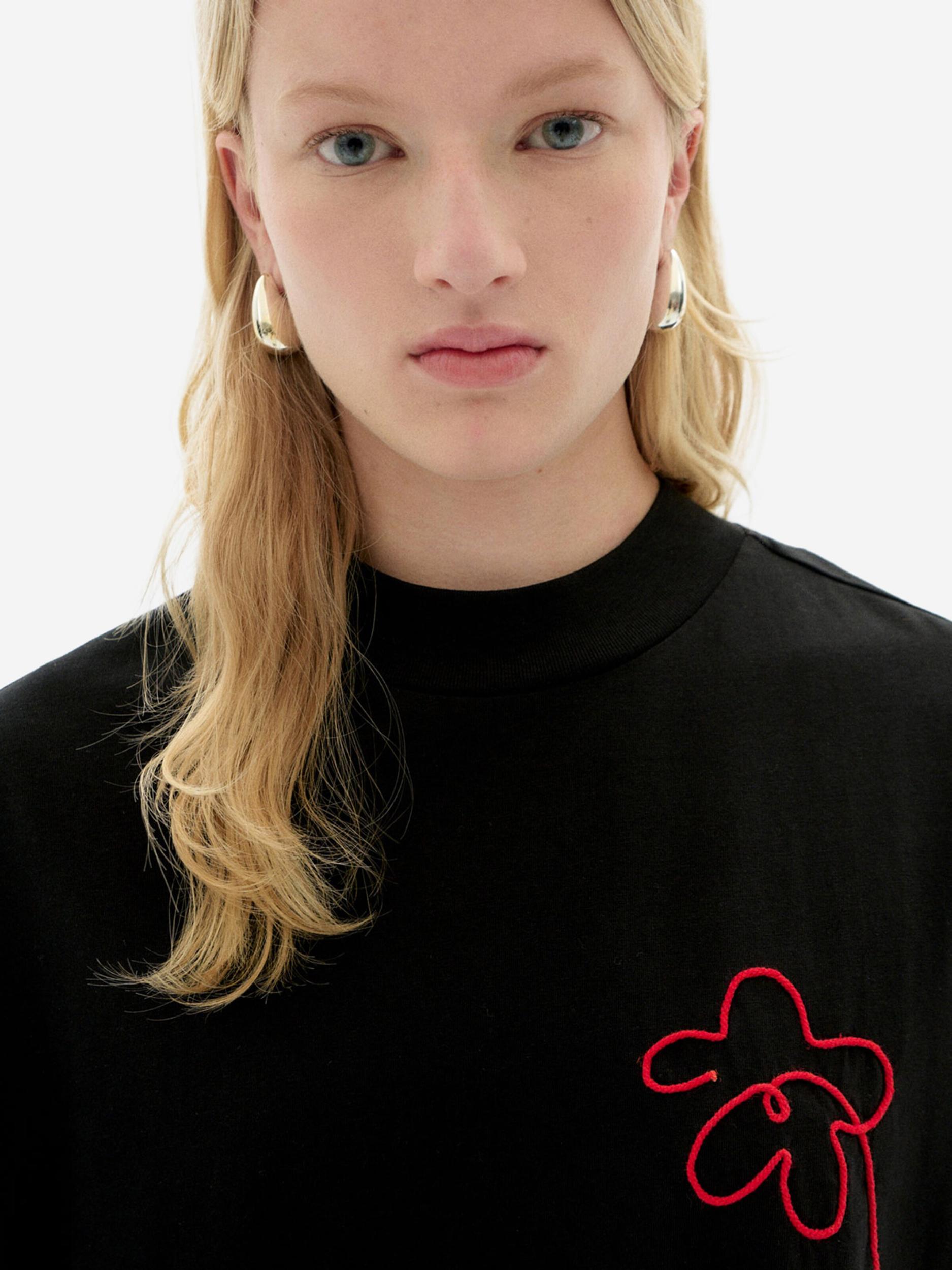 Thinking MU Majica 'Volta' rdeča / črna