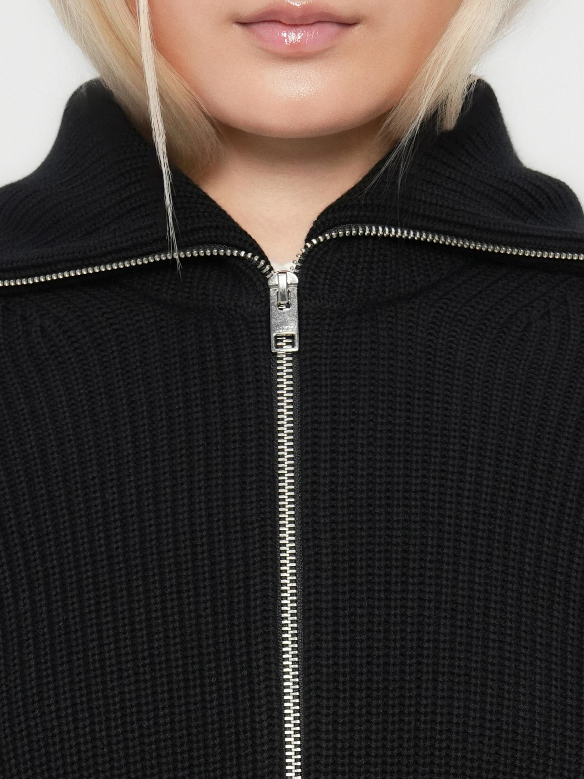 JJXX Pletena jopa 'JXADELINE' črna