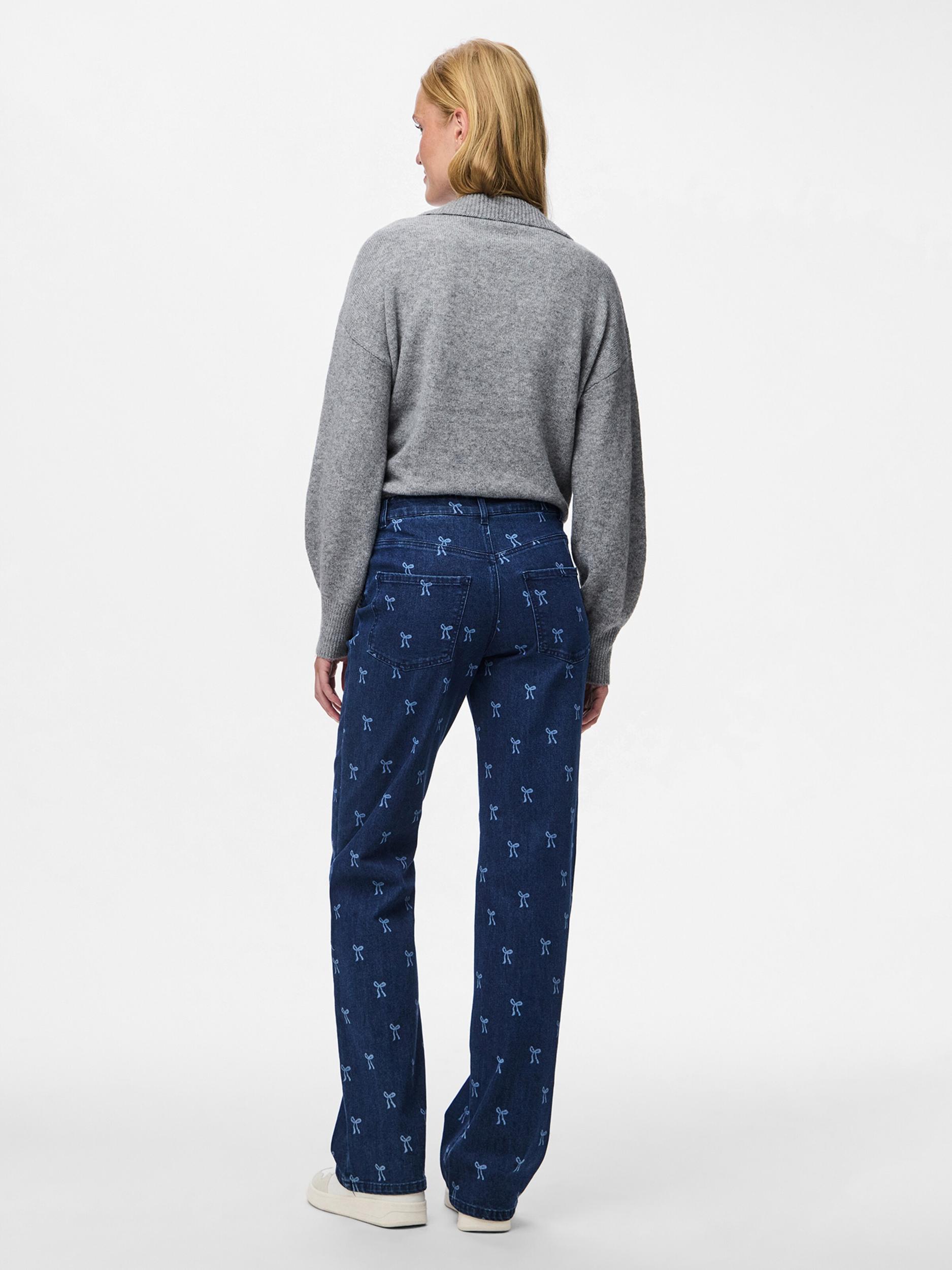 PIECES Kavbojke 'PCMALUME' moder denim