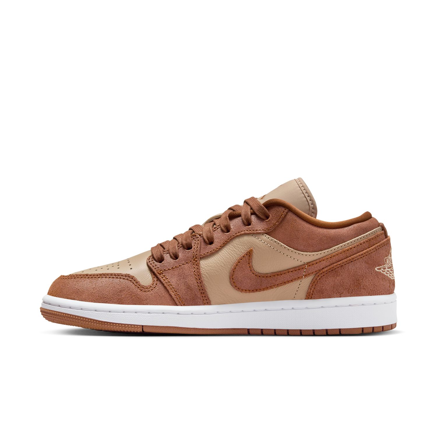 Air Jordan 1 Low SE "Legend Medium Brown" Wmns - Ženske - Superge Jordan - Rjav - FJ3453-200