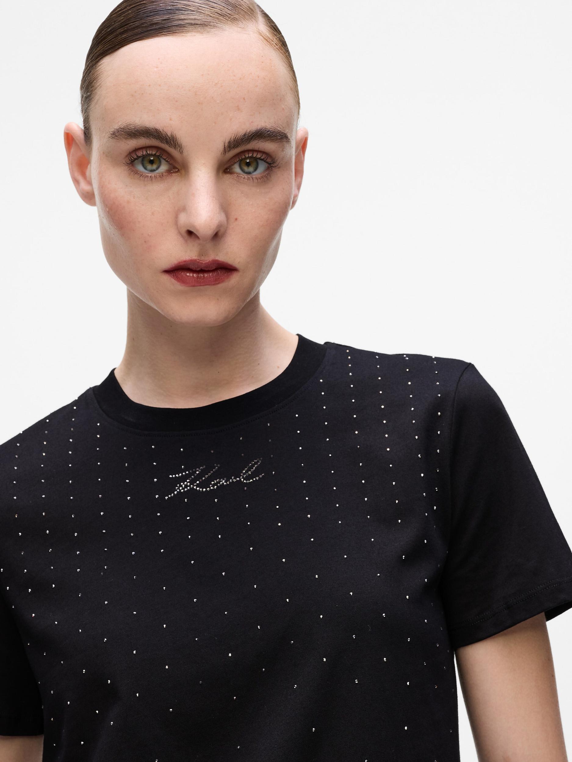 Karl Lagerfeld Majica črna