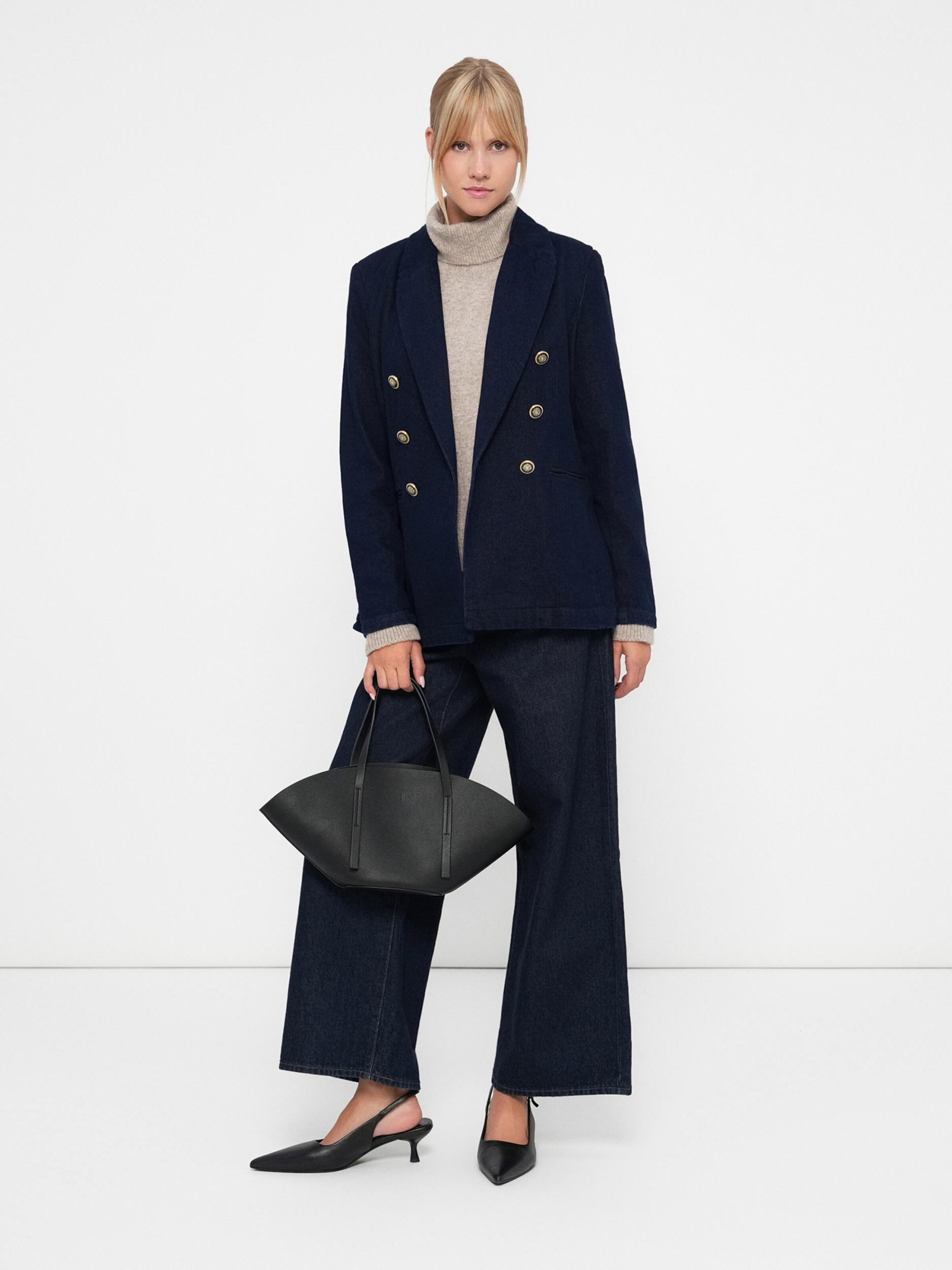 ONLY Blazer 'ONLASTRID' temno modra