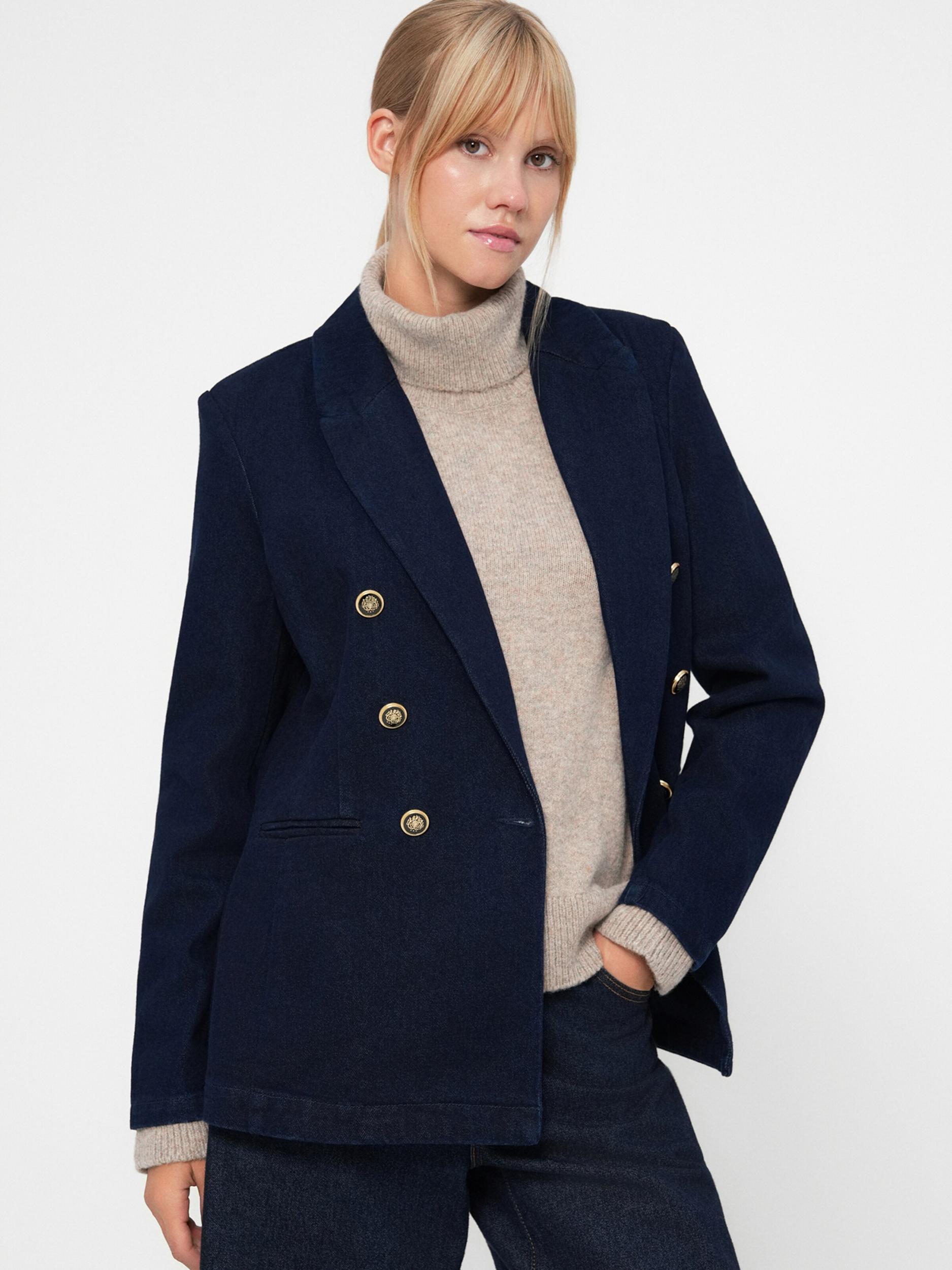 ONLY Blazer 'ONLASTRID' temno modra