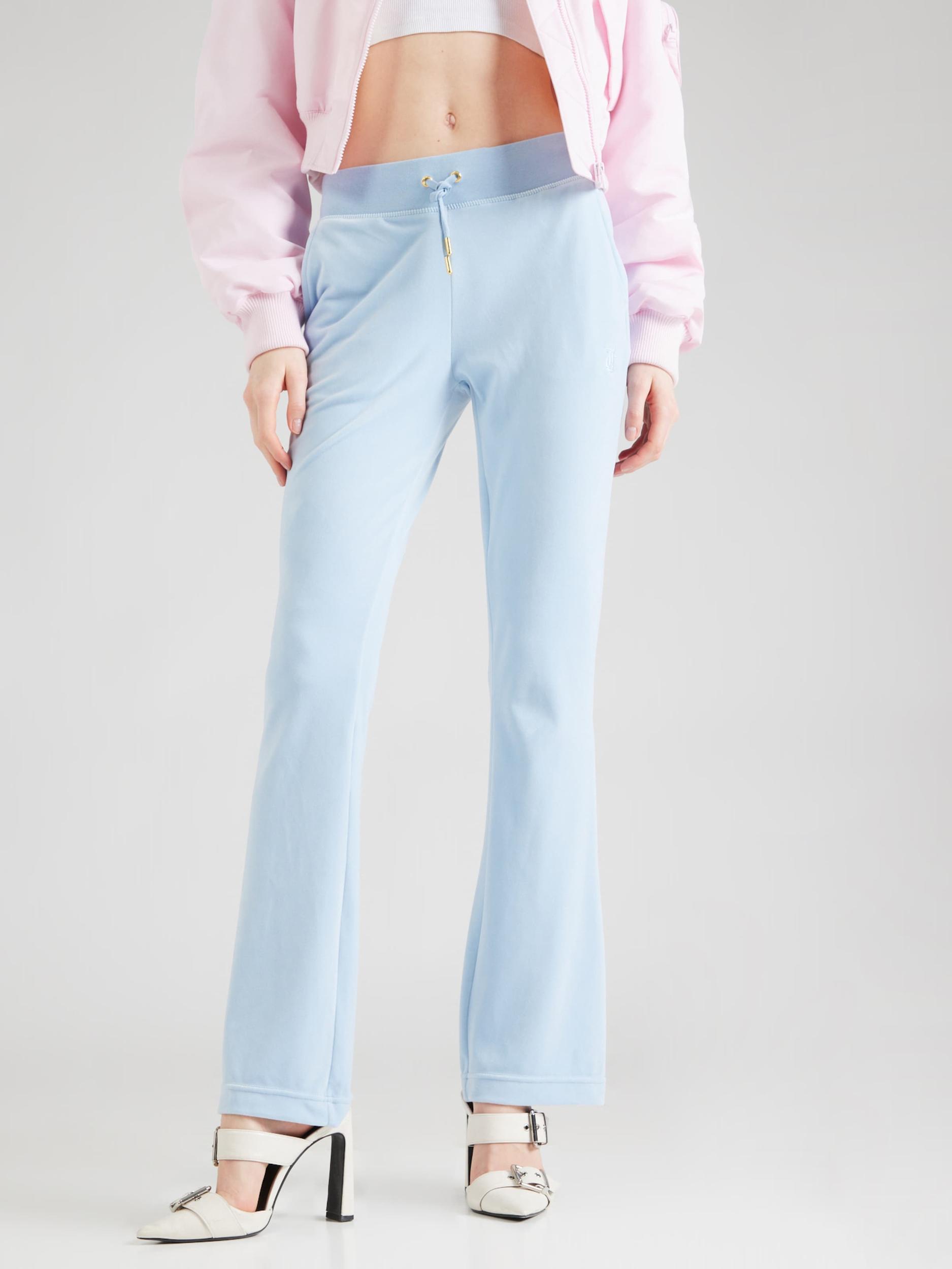Juicy Couture Hlače 'Dach Cleo' pastelno modra