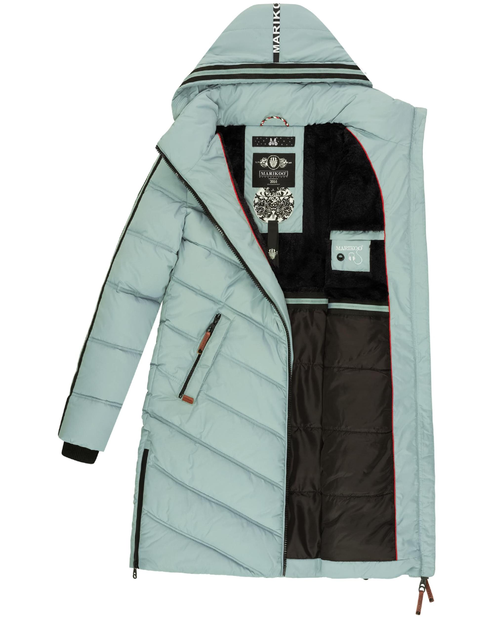 MARIKOO Zimski plašč 'Armasa' zelena