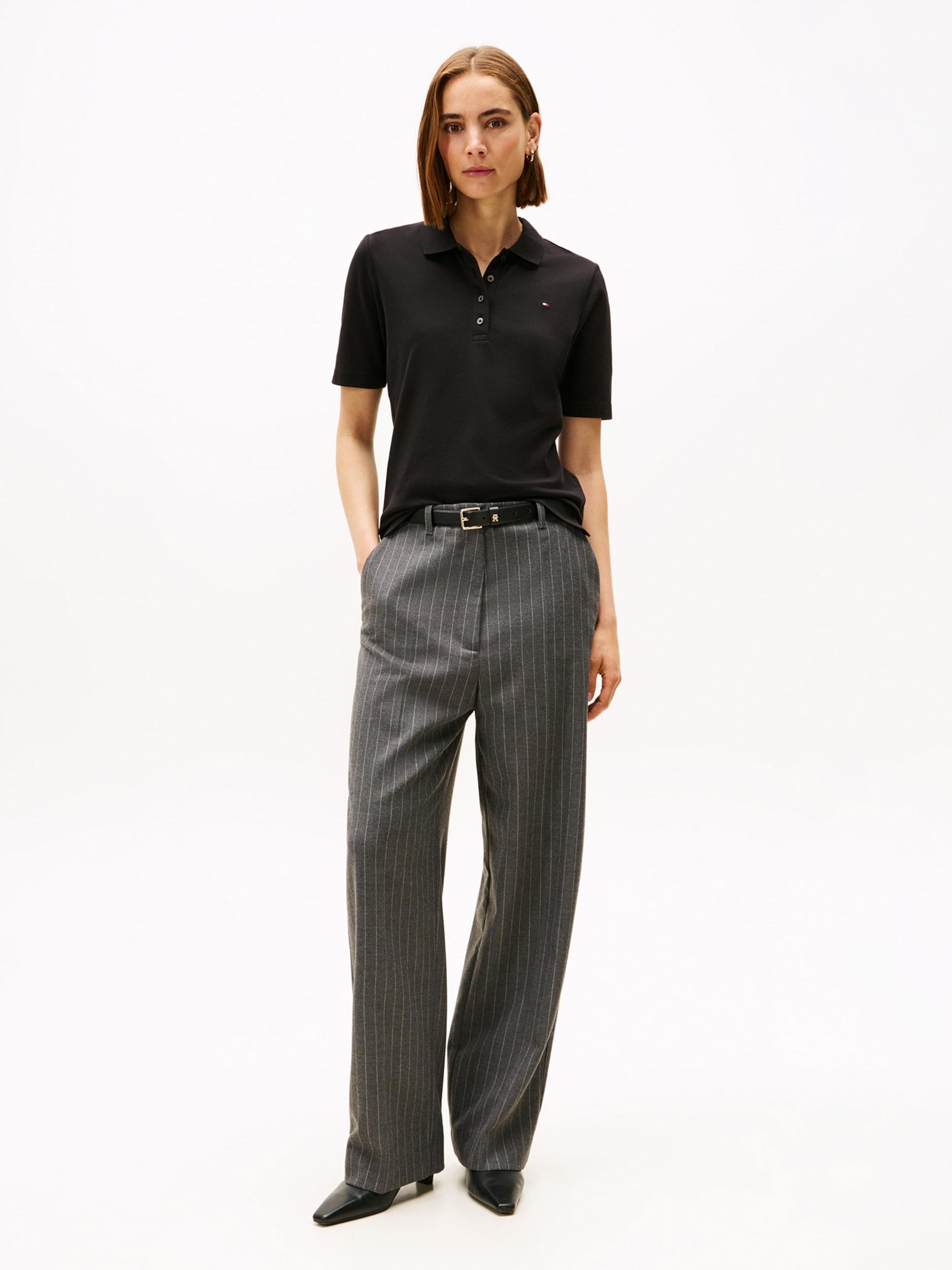 TOMMY HILFIGER Majica '1985' črna