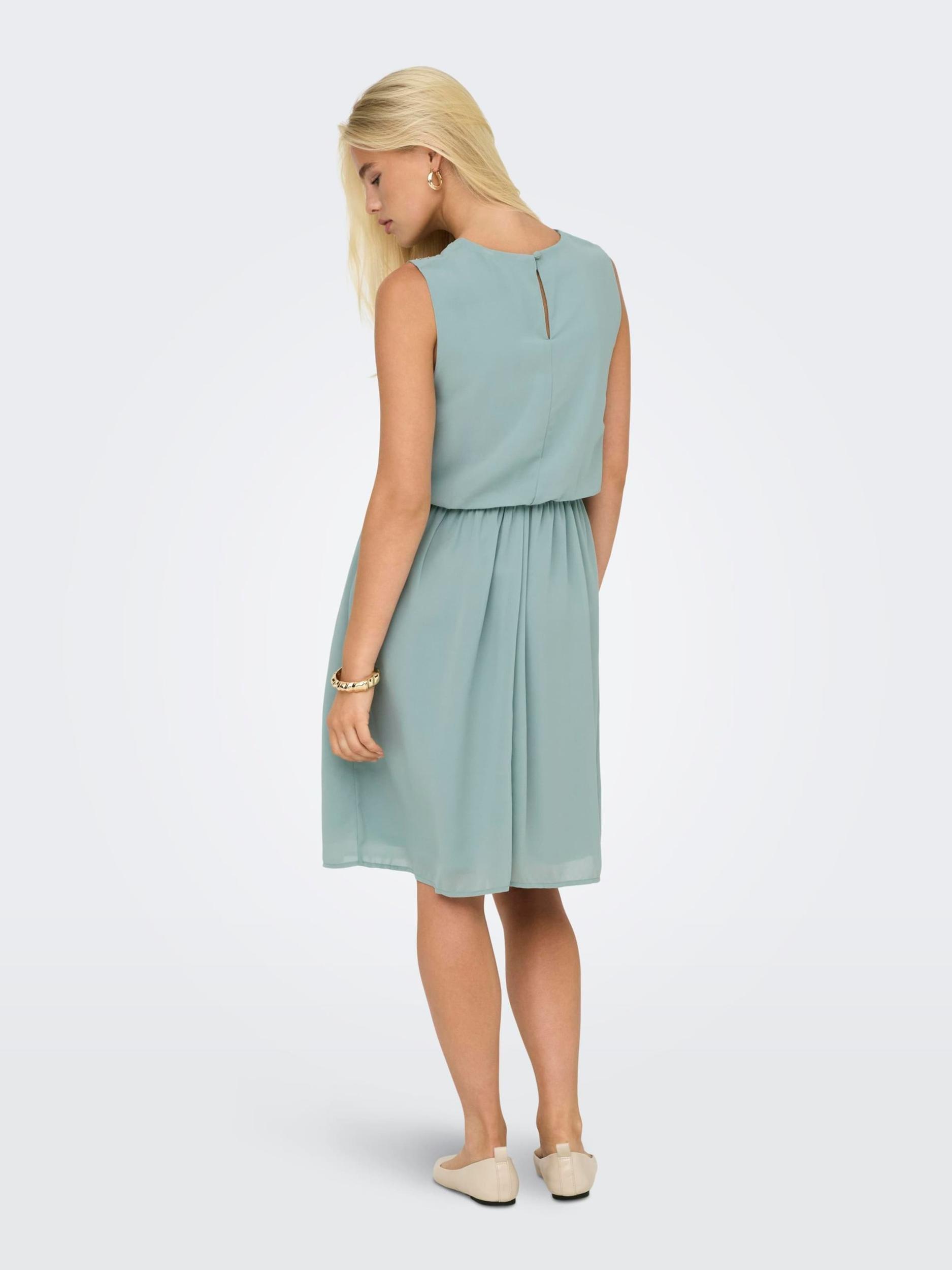 ONLY Koktejl obleka 'ONLStinna' dimno modra