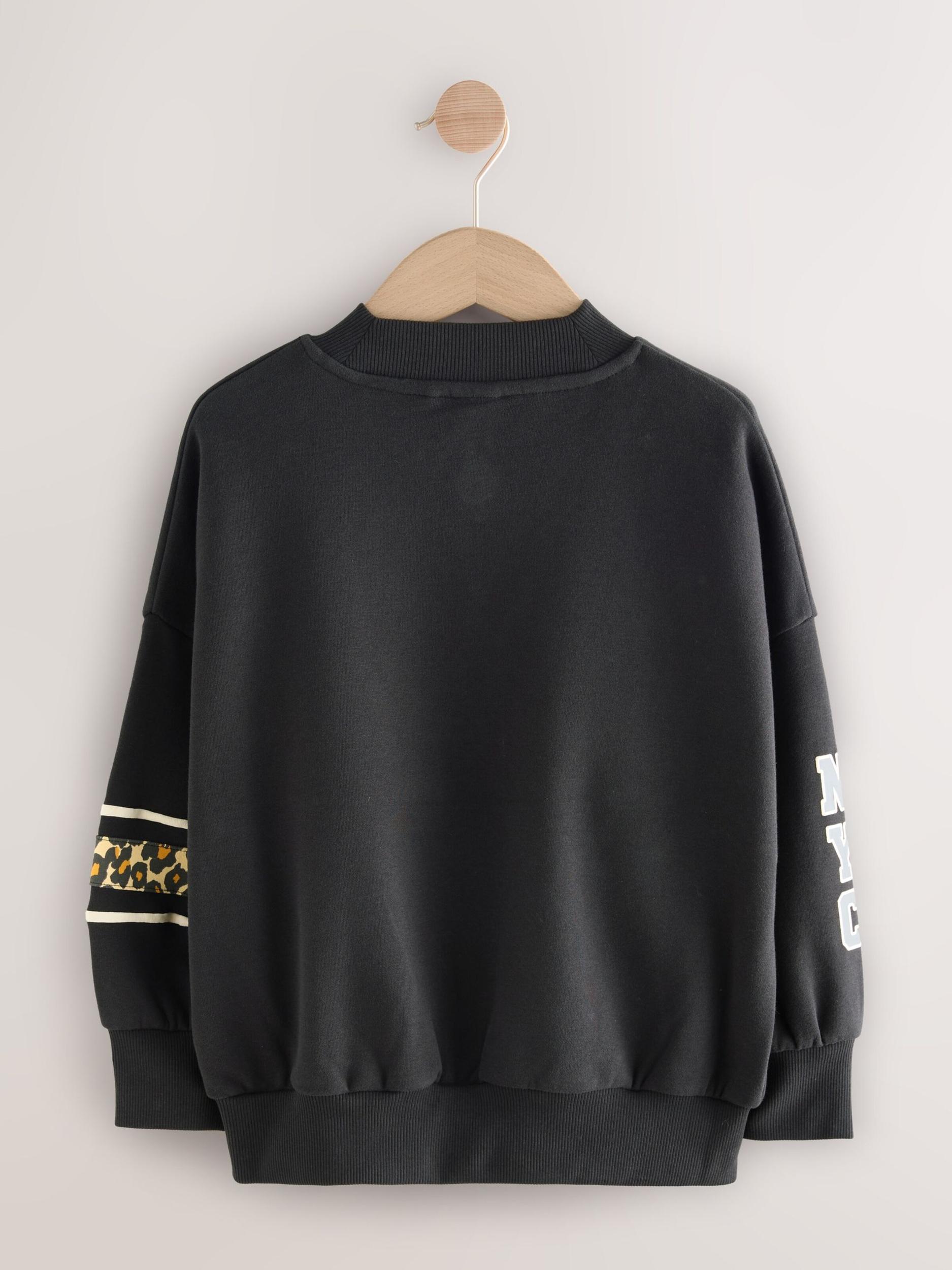 Next Majica temno modra / rjava / temno rumena / črna / naravno bela