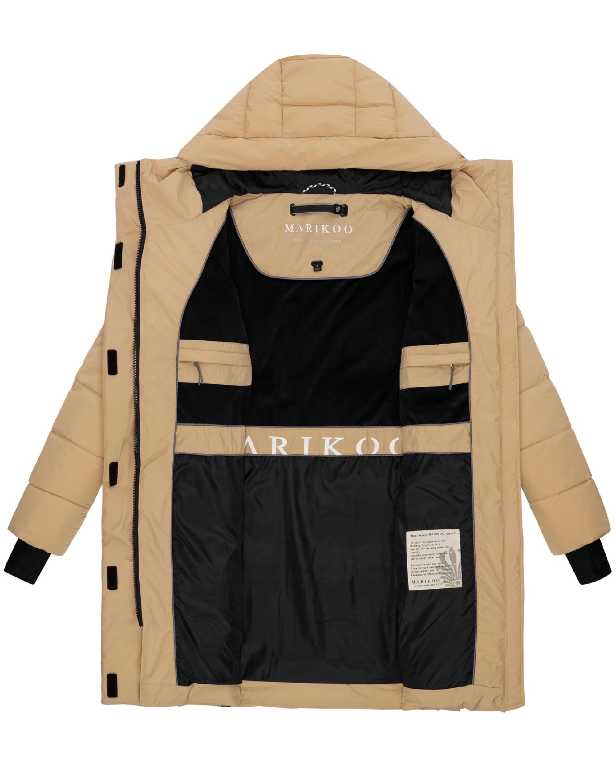 MARIKOO Zimski plašč 'Kaituu XVI' bež