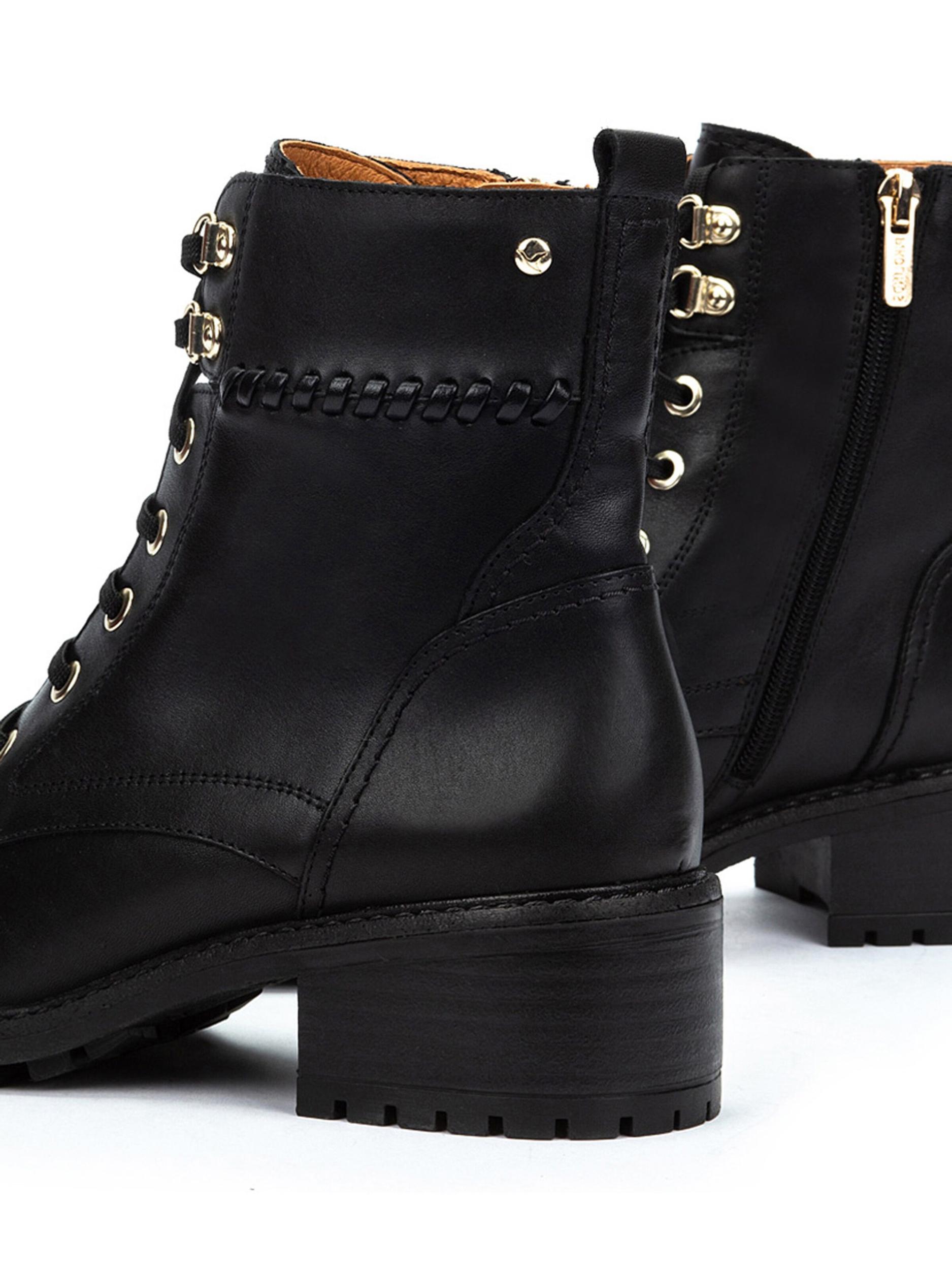 PIKOLINOS Gležnarji z vezalkami 'Medina' črna