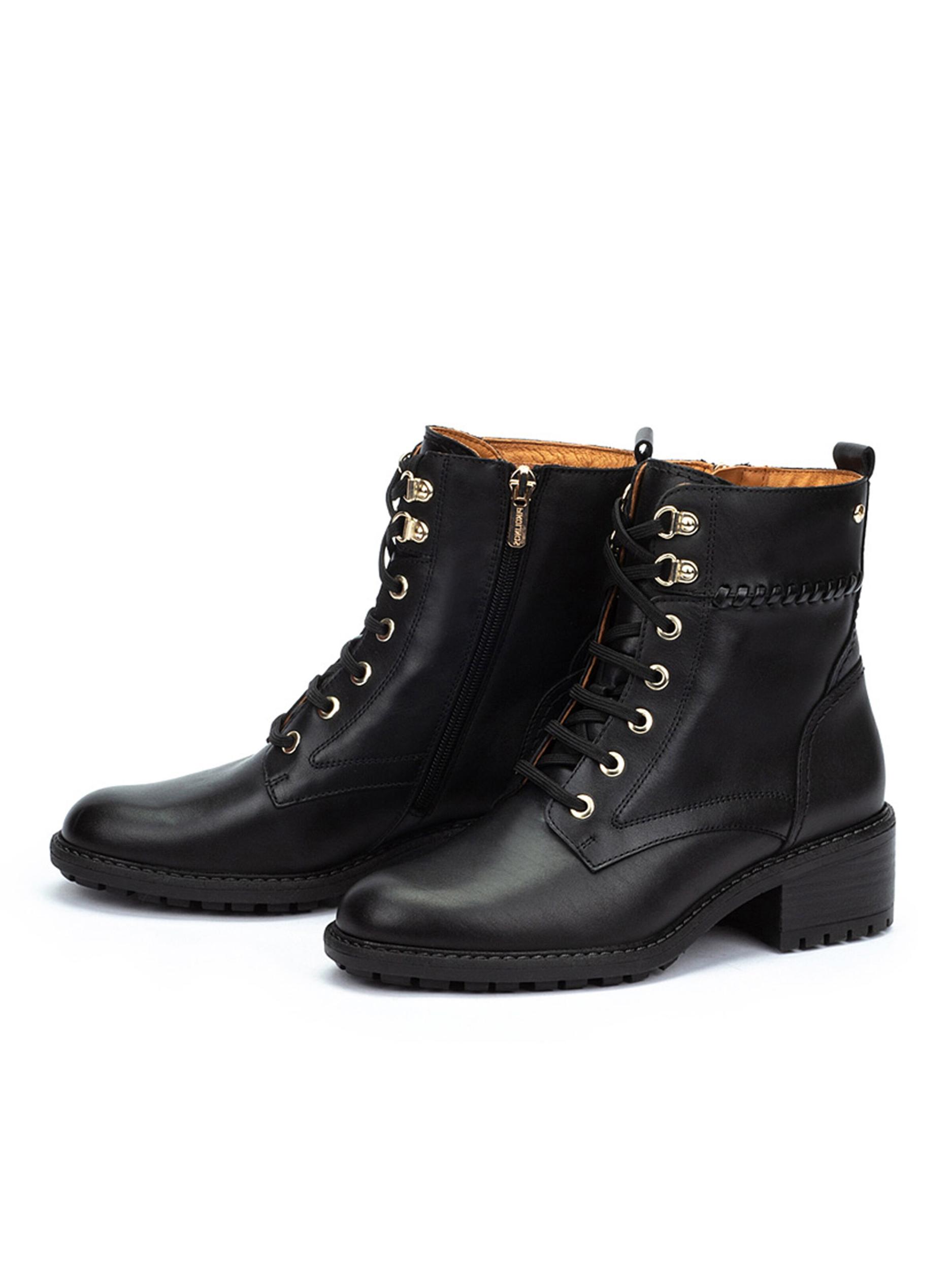 PIKOLINOS Gležnarji z vezalkami 'Medina' črna