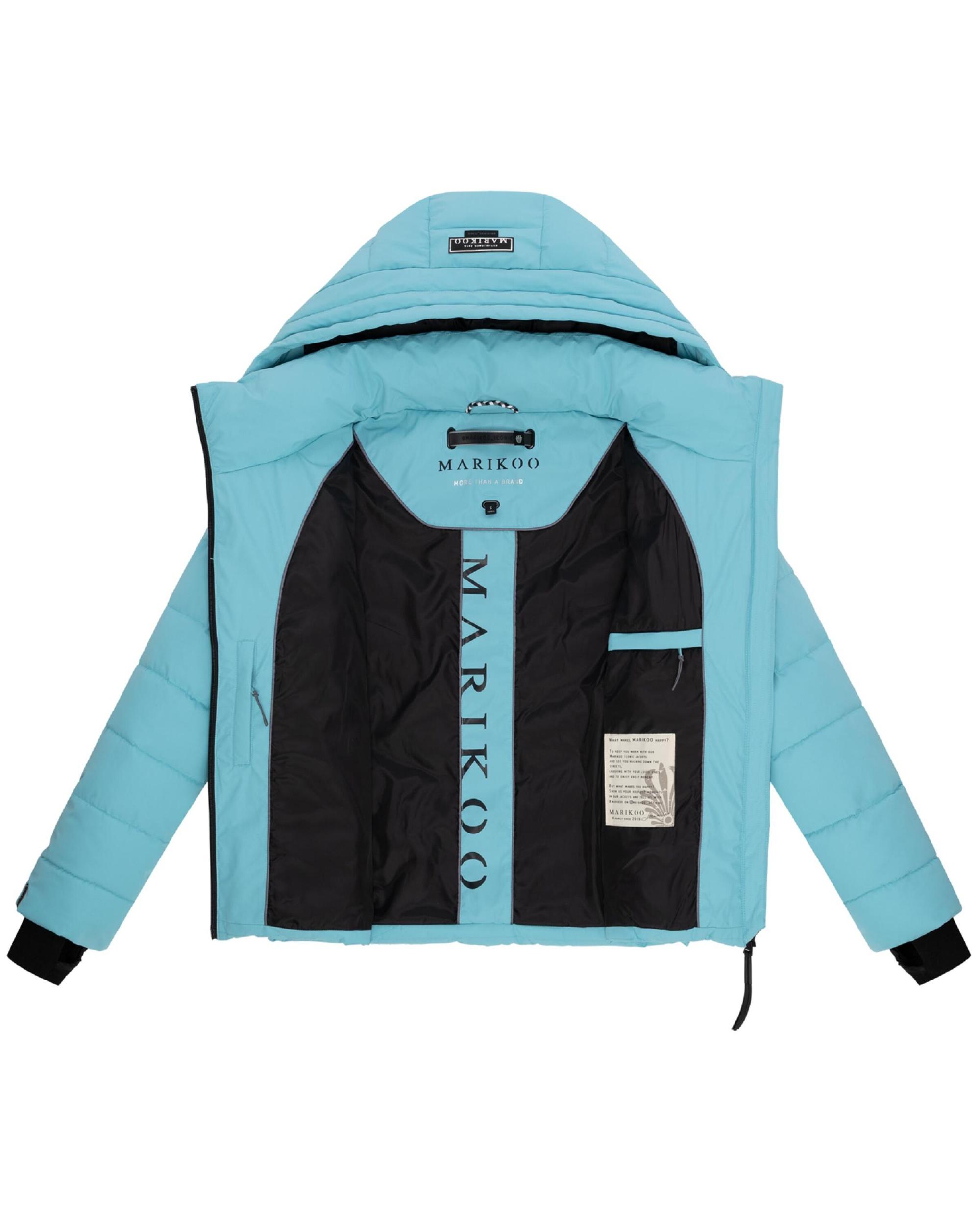MARIKOO Zimska jakna nebeško modra / črna