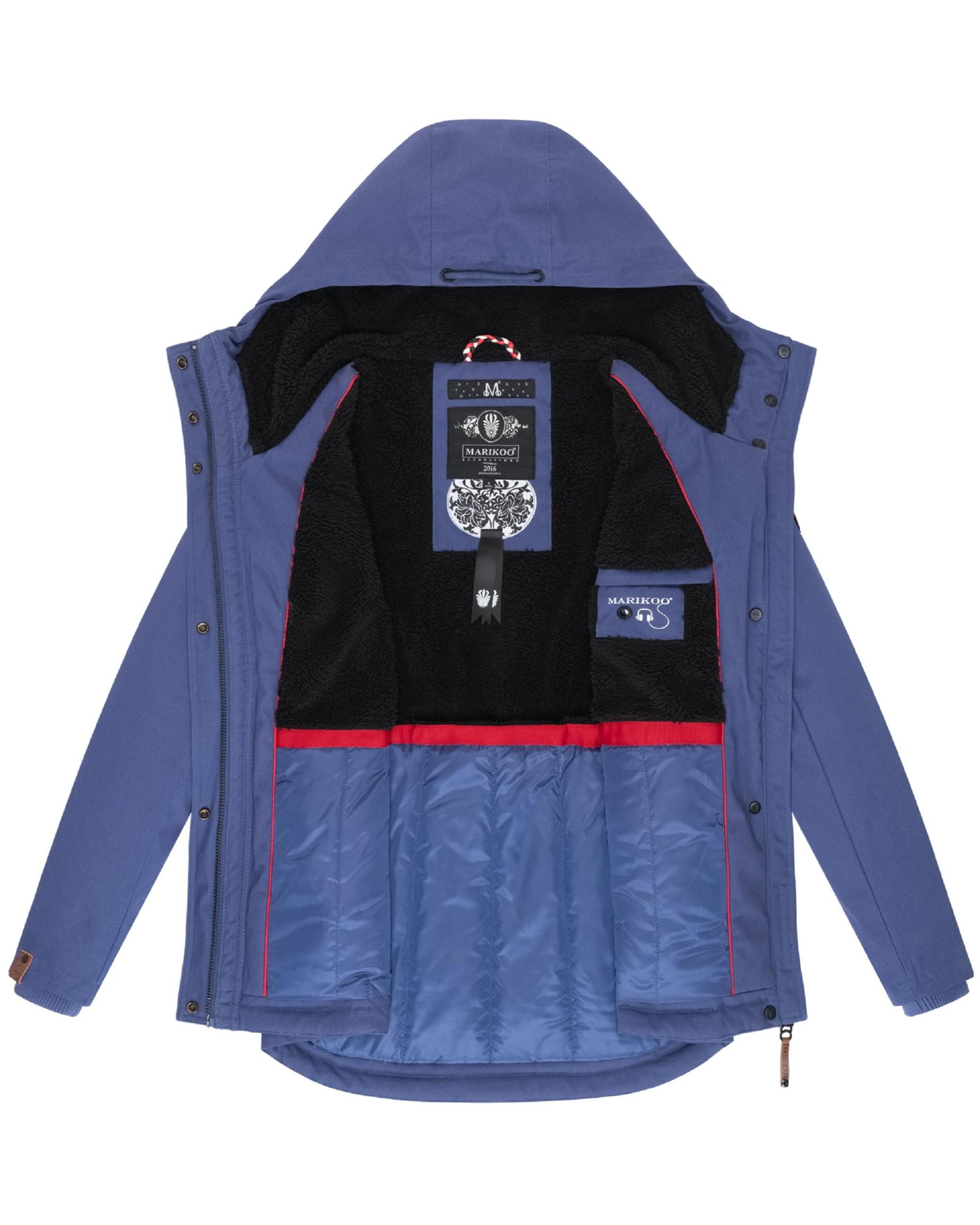 MARIKOO Zimska jakna 'Bikoo' vijolično modra