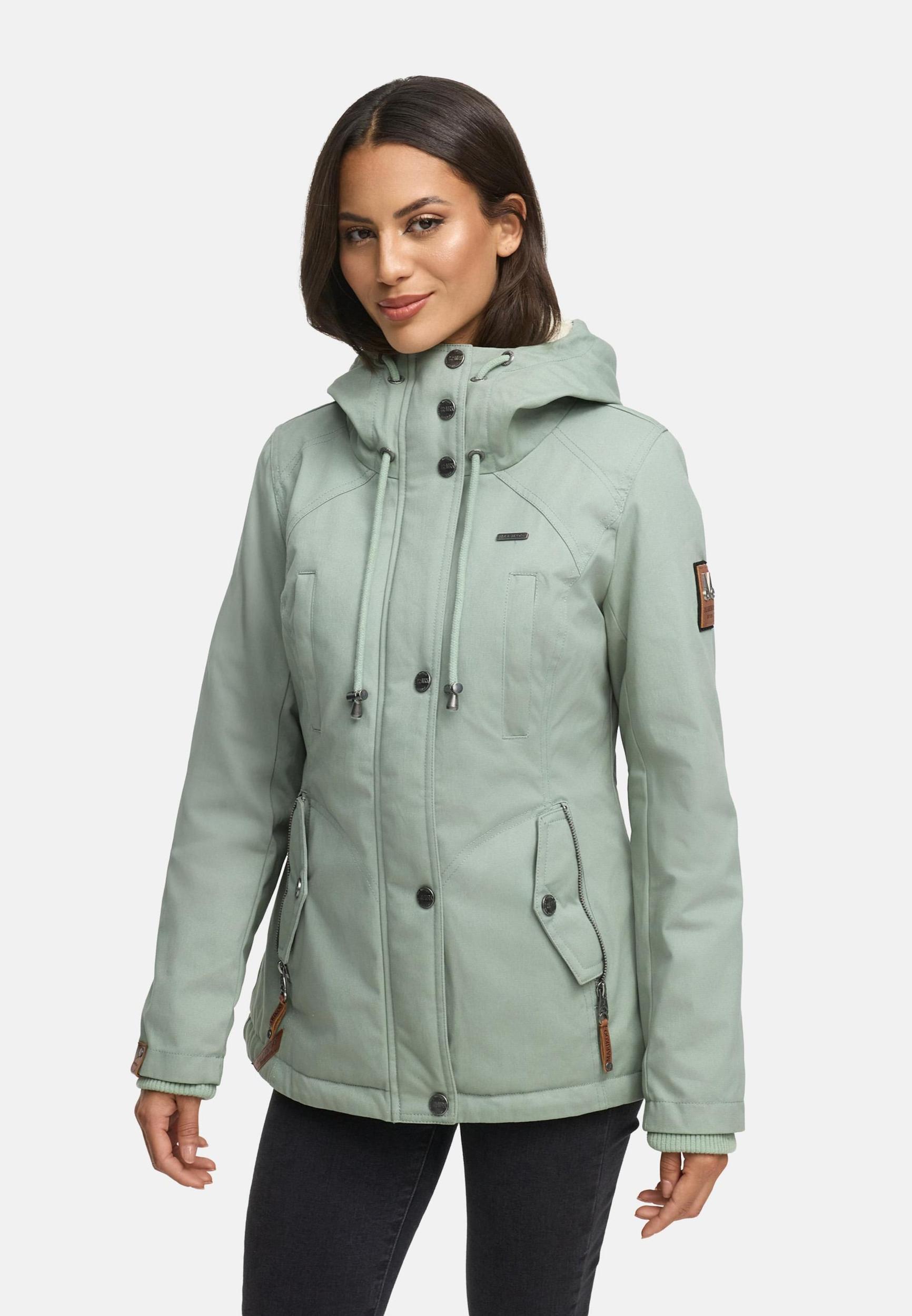 MARIKOO Zimska jakna 'Bikoo' svetlo zelena