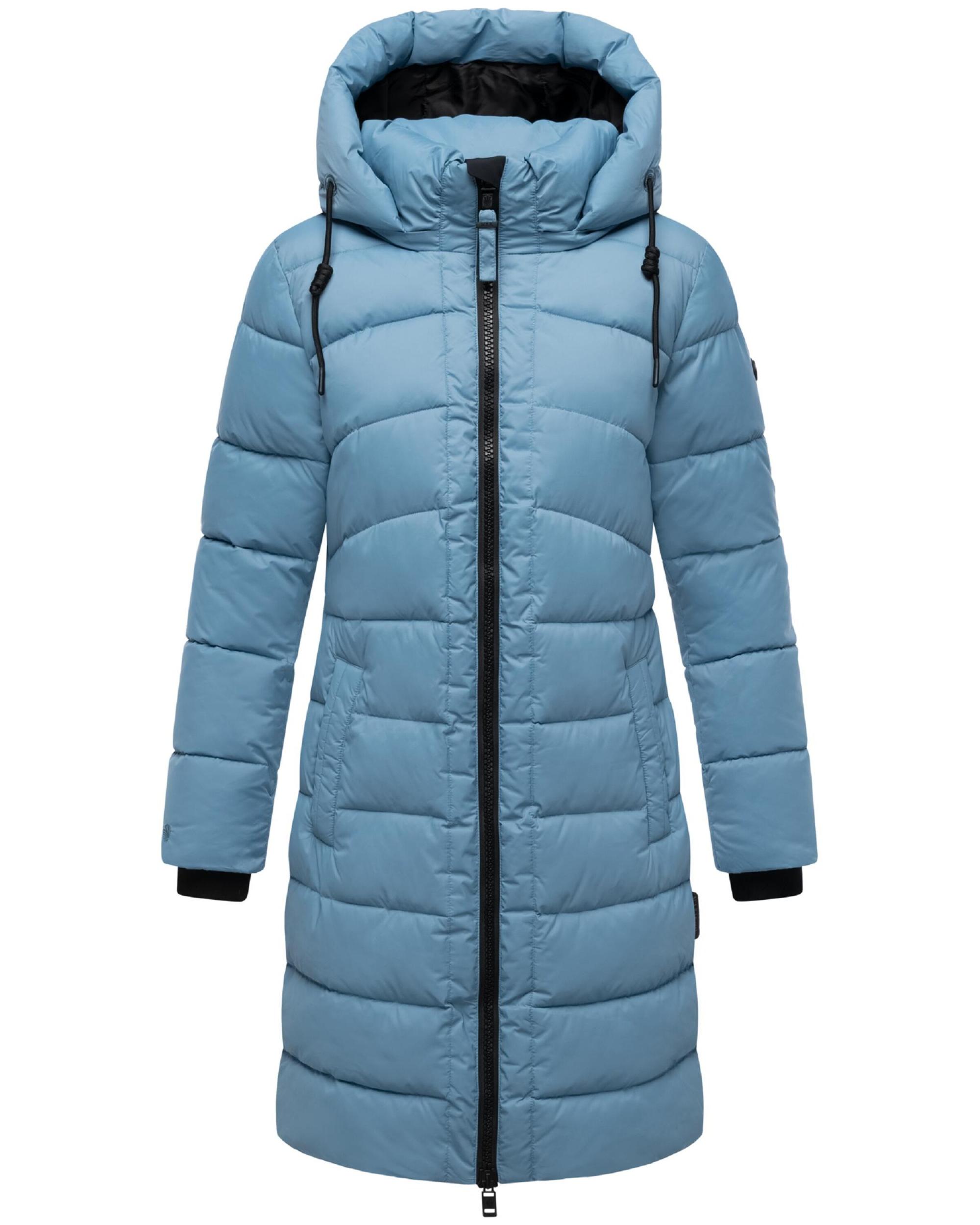 MARIKOO Zimski plašč 'Kaltnäschen 16' nebeško modra