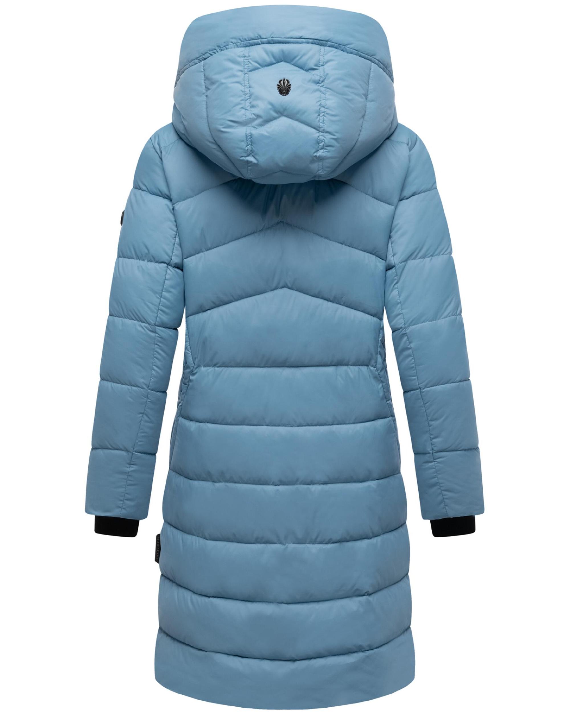 MARIKOO Zimski plašč 'Kaltnäschen 16' nebeško modra