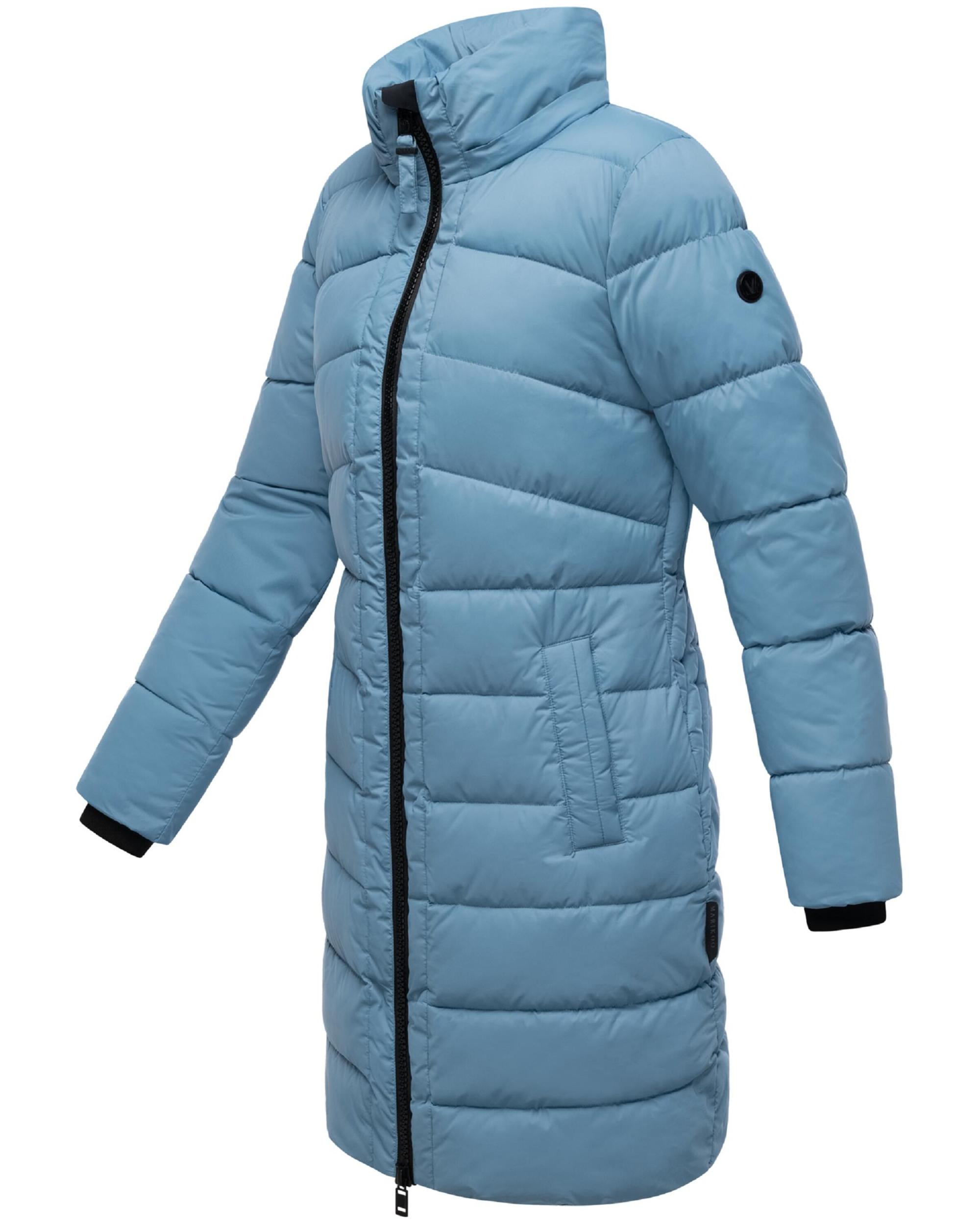MARIKOO Zimski plašč 'Kaltnäschen 16' nebeško modra