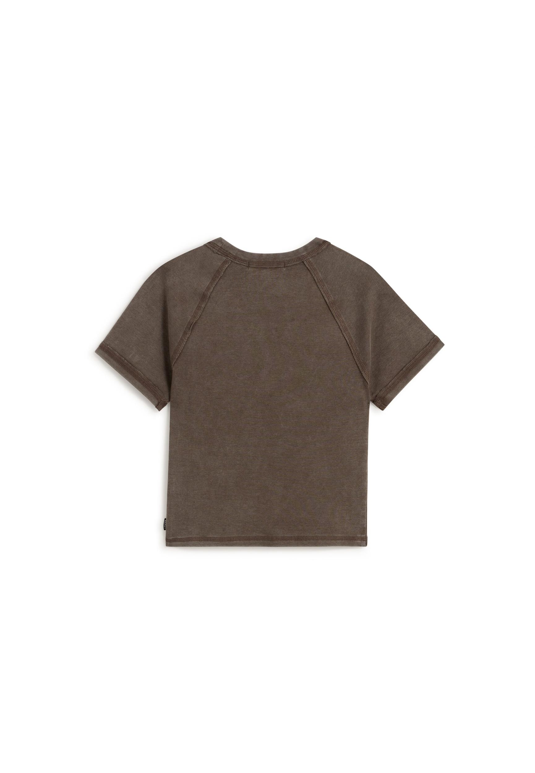 VANS Majica 'Claire Embellished Baby' temno rjava