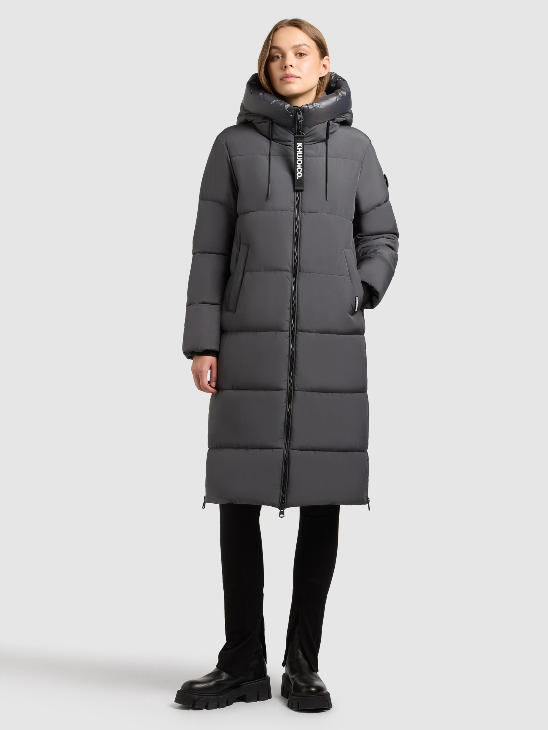khujo Zimski plašč 'Nalu' kamen