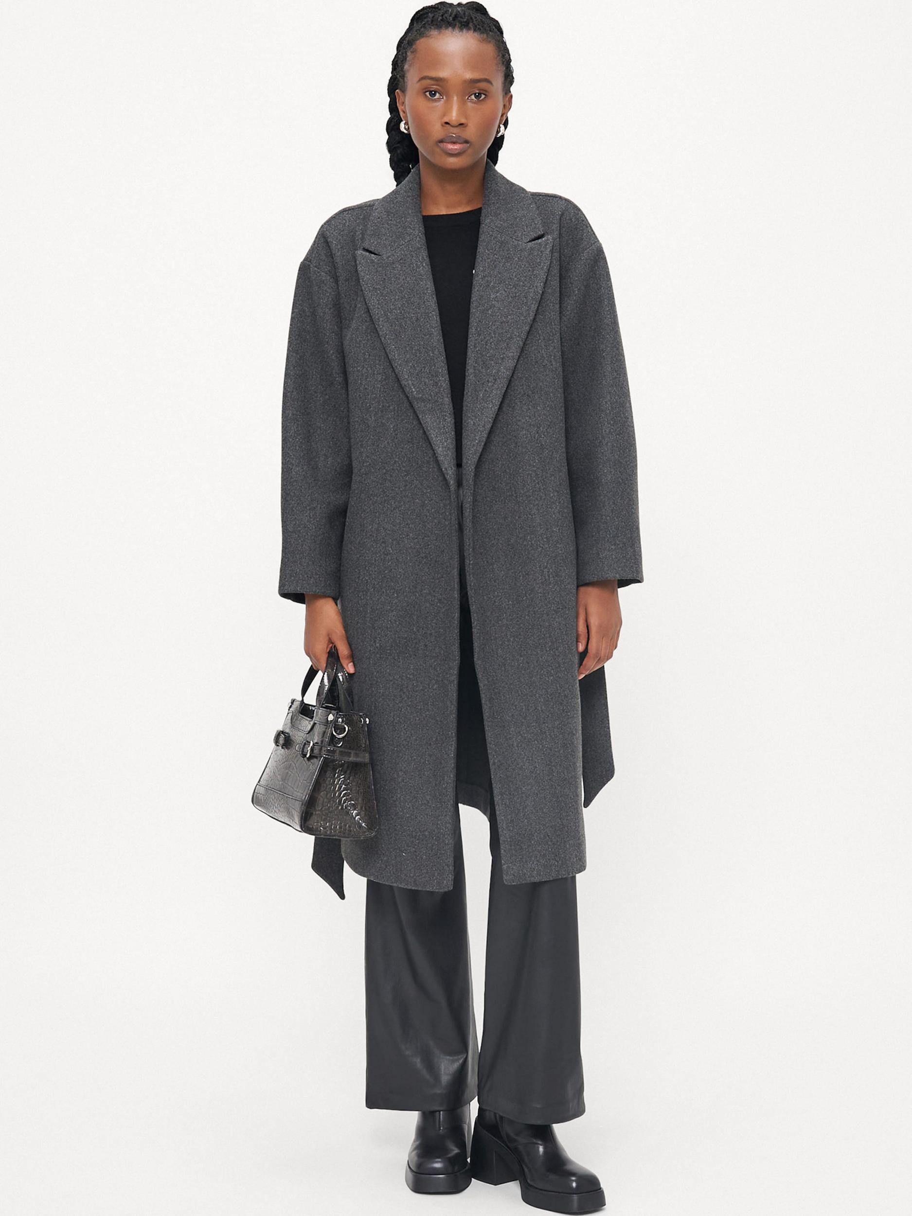 Vero Moda Petite Prehoden plašč 'VMFORTUNE' pegasto siva